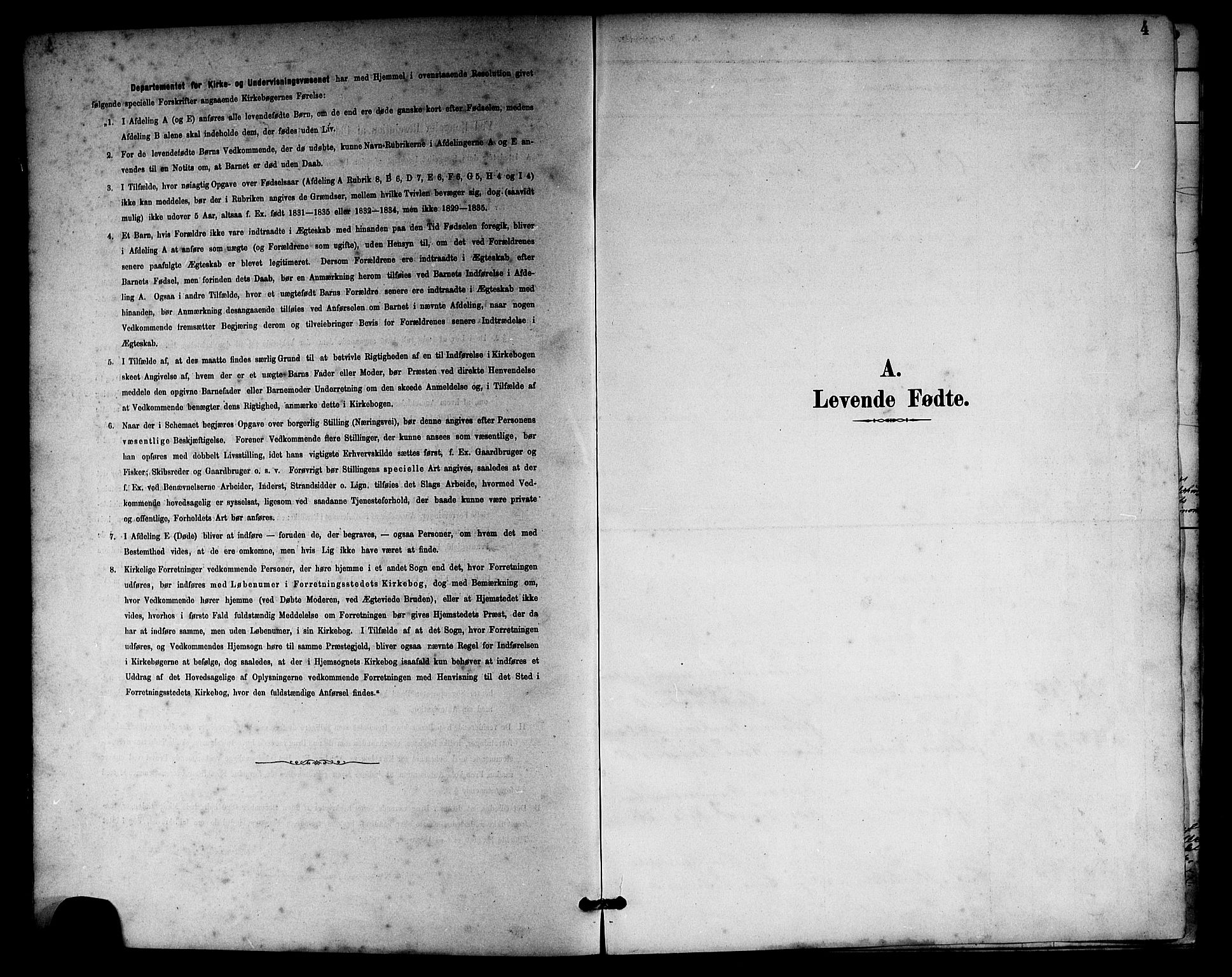 Sveio Sokneprestembete, SAB/A-78501/H/Hab: Parish register (copy) no. C 3, 1887-1902, p. 4