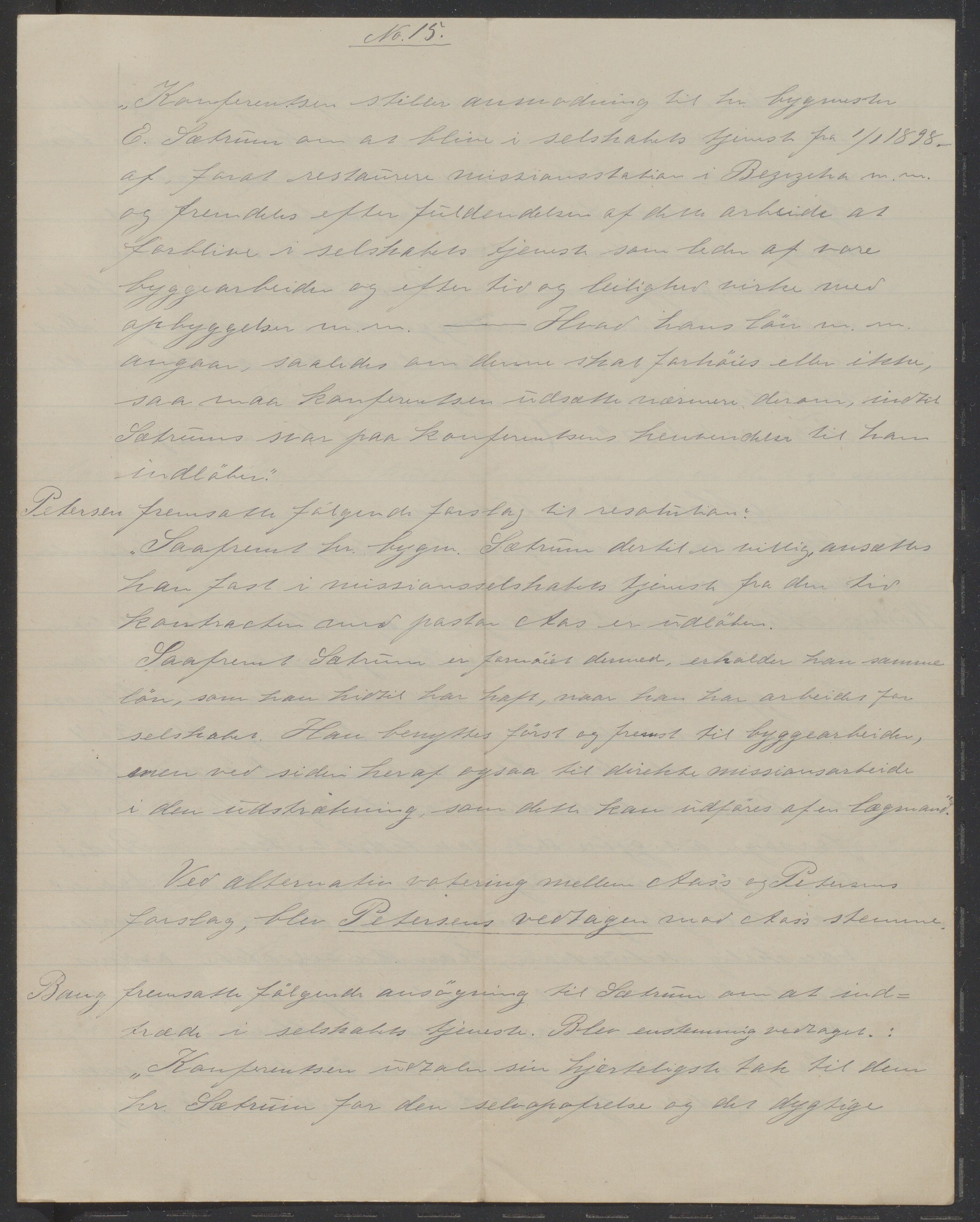 Det Norske Misjonsselskap - hovedadministrasjonen, VID/MA-A-1045/D/Da/Daa/L0041/0010: Konferansereferat og årsberetninger / Konferansereferat fra Vest-Madagaskar., 1897