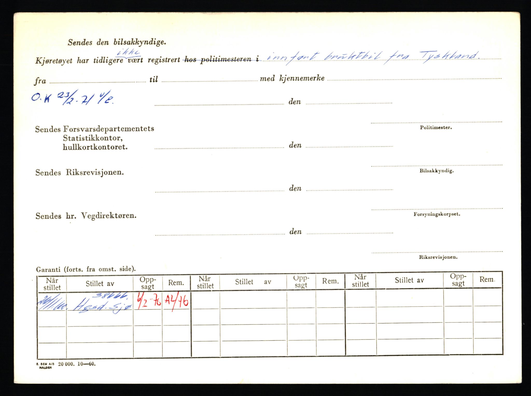 Stavanger trafikkstasjon, AV/SAST-A-101942/0/F/L0053: L-52900 - L-54199, 1930-1971, p. 164