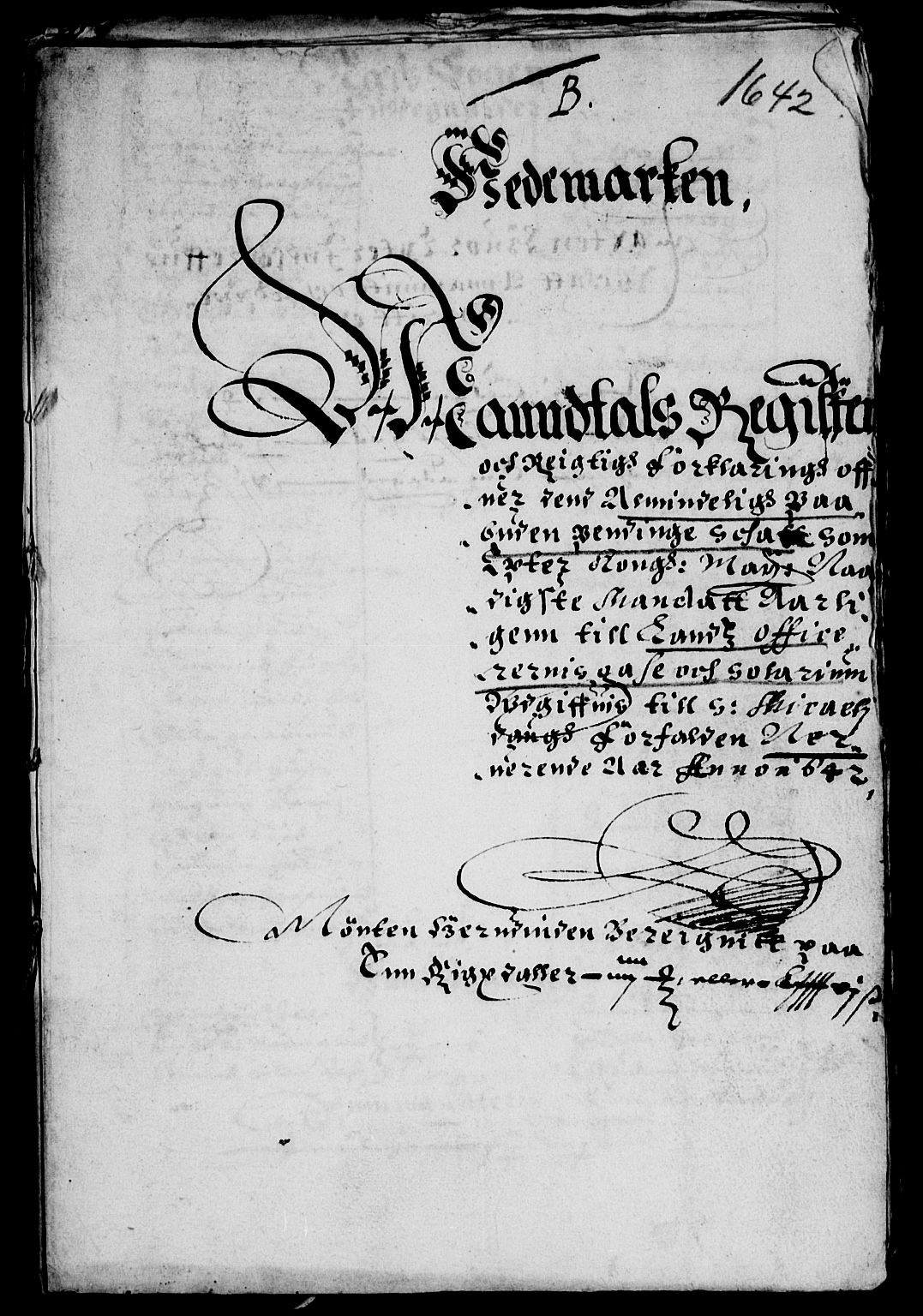 Rentekammeret inntil 1814, Reviderte regnskaper, Lensregnskaper, AV/RA-EA-5023/R/Rb/Rba/L0169: Akershus len, 1642-1643