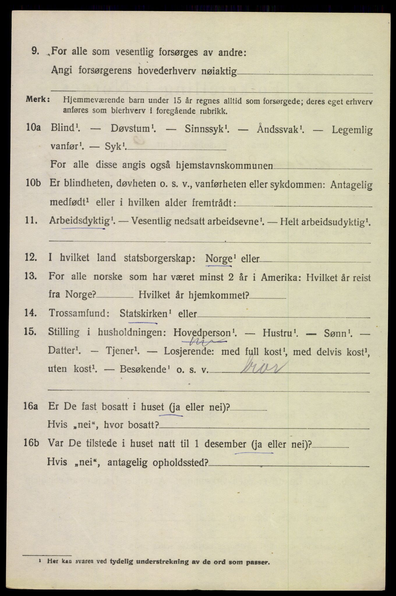 SAH, 1920 census for Østre Gausdal, 1920, p. 2375
