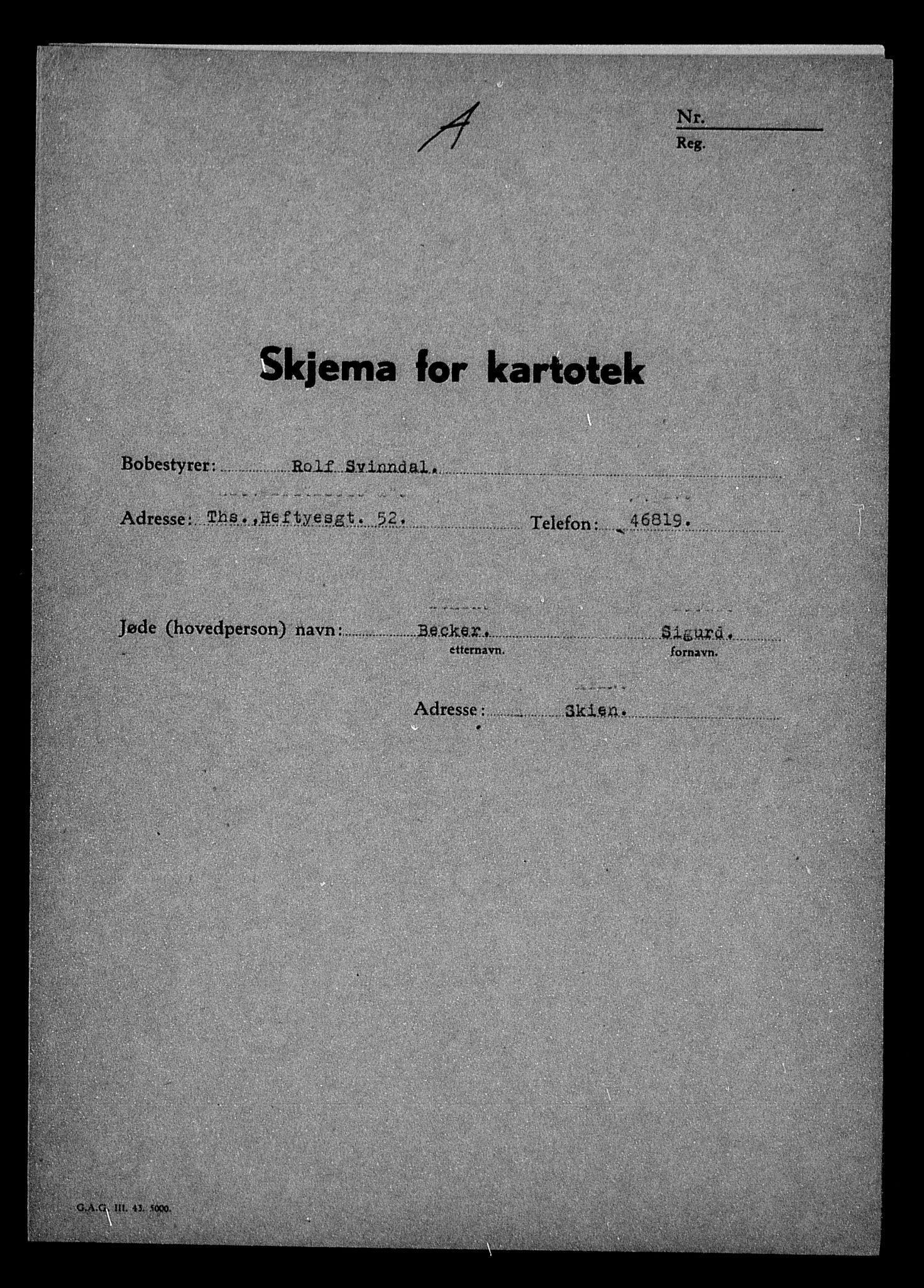 Justisdepartementet, Tilbakeføringskontoret for inndratte formuer, AV/RA-S-1564/H/Hc/Hcd/L0991: --, 1945-1947, p. 11