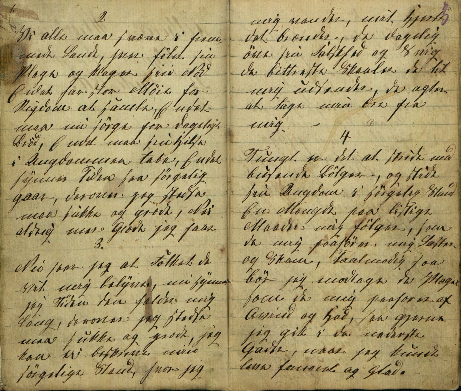 Rikard Berge, TEMU/TGM-A-1003/F/L0005/0018: 160-200 / 177 Handskriven visebok. Tilhører Aasheim af Sigjords Præstegjeld, 1870. Vise, 1870, p. 2-3