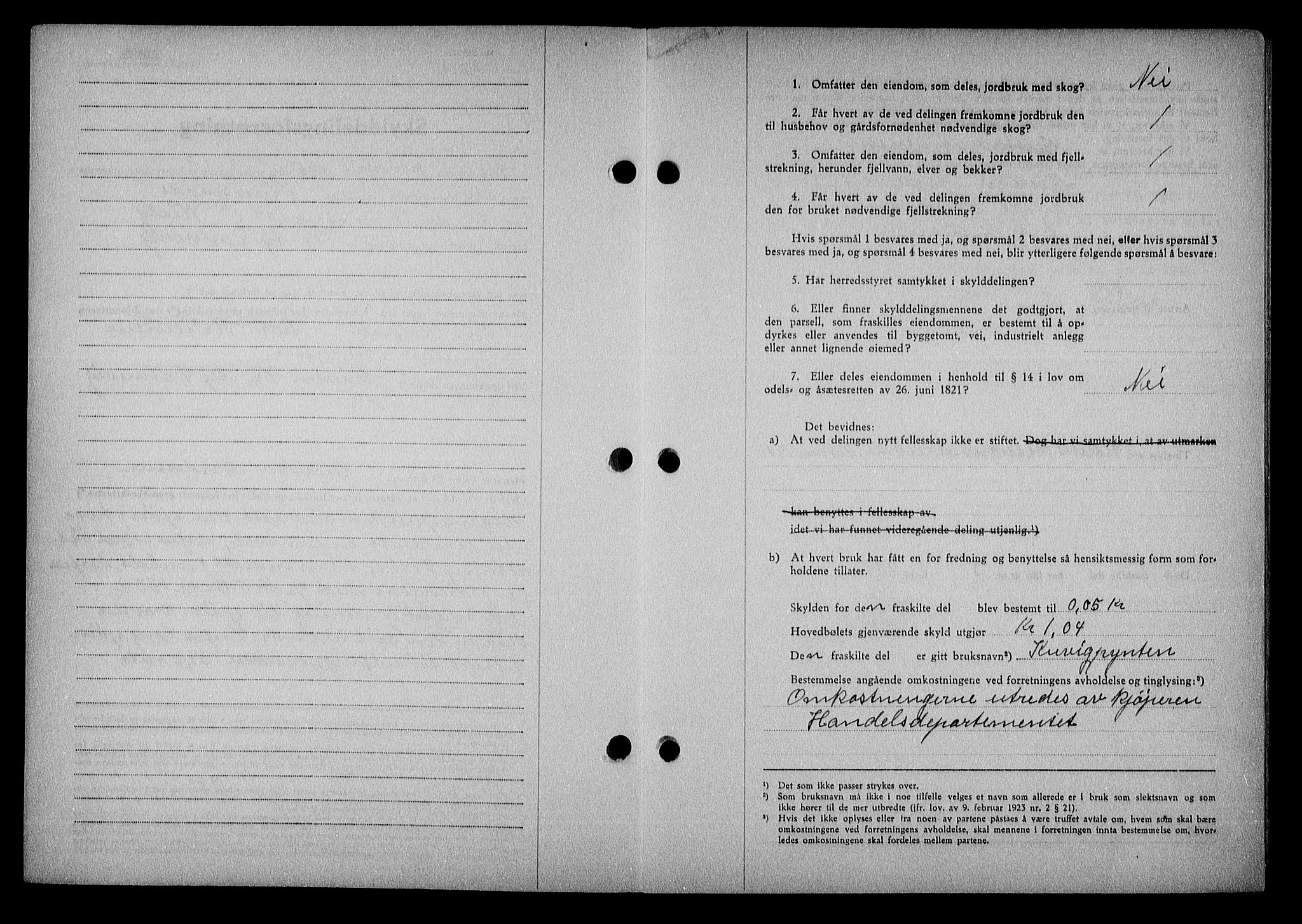 Nedenes sorenskriveri, AV/SAK-1221-0006/G/Gb/Gba/L0049: Mortgage book no. A-III, 1941-1942, Diary no: : 427/1942