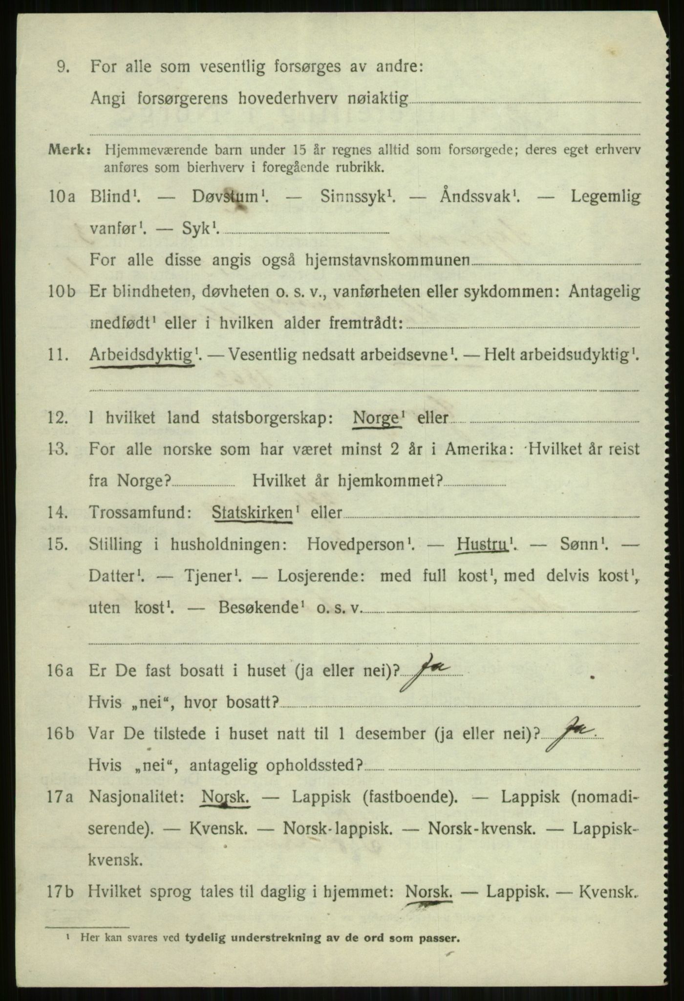 SATØ, 1920 census for Skjervøy, 1920, p. 2428