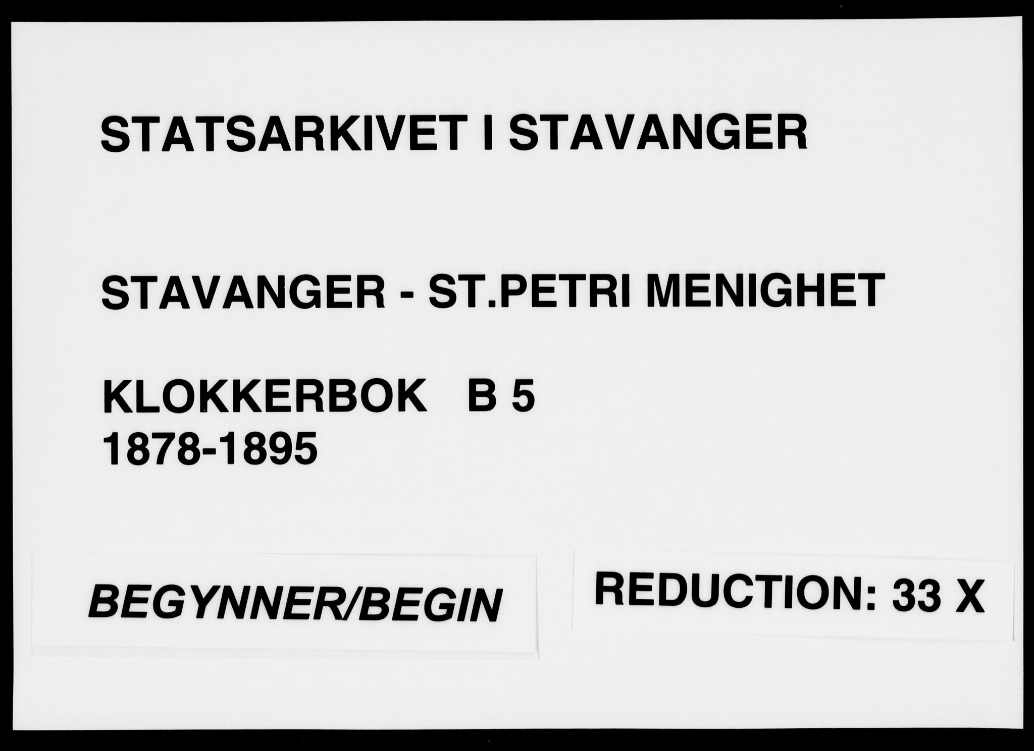 St. Petri sokneprestkontor, SAST/A-101813/001/30/30BB/L0005: Parish register (copy) no. B 5, 1878-1895