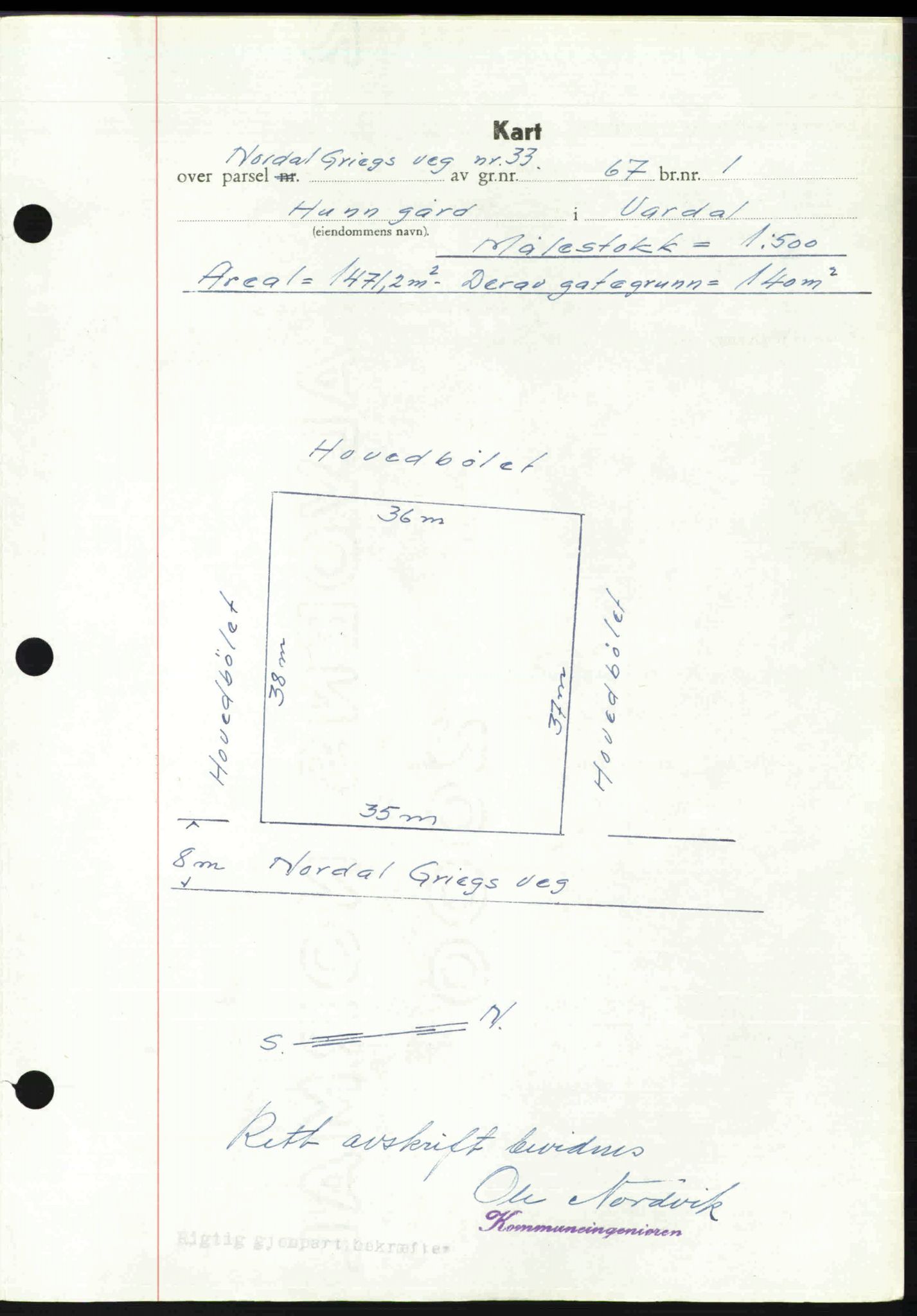 Toten tingrett, SAH/TING-006/H/Hb/Hbc/L0020: Mortgage book no. Hbc-20, 1948-1948, Diary no: : 3491/1948