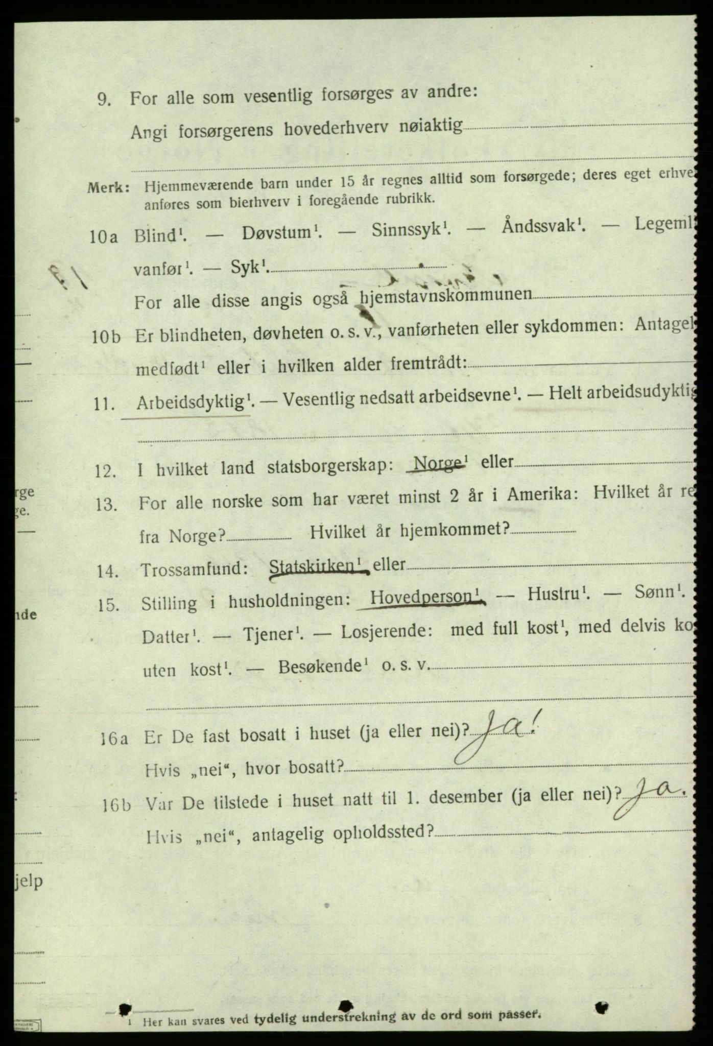 SAB, 1920 census for Kvinnherad, 1920, p. 11895