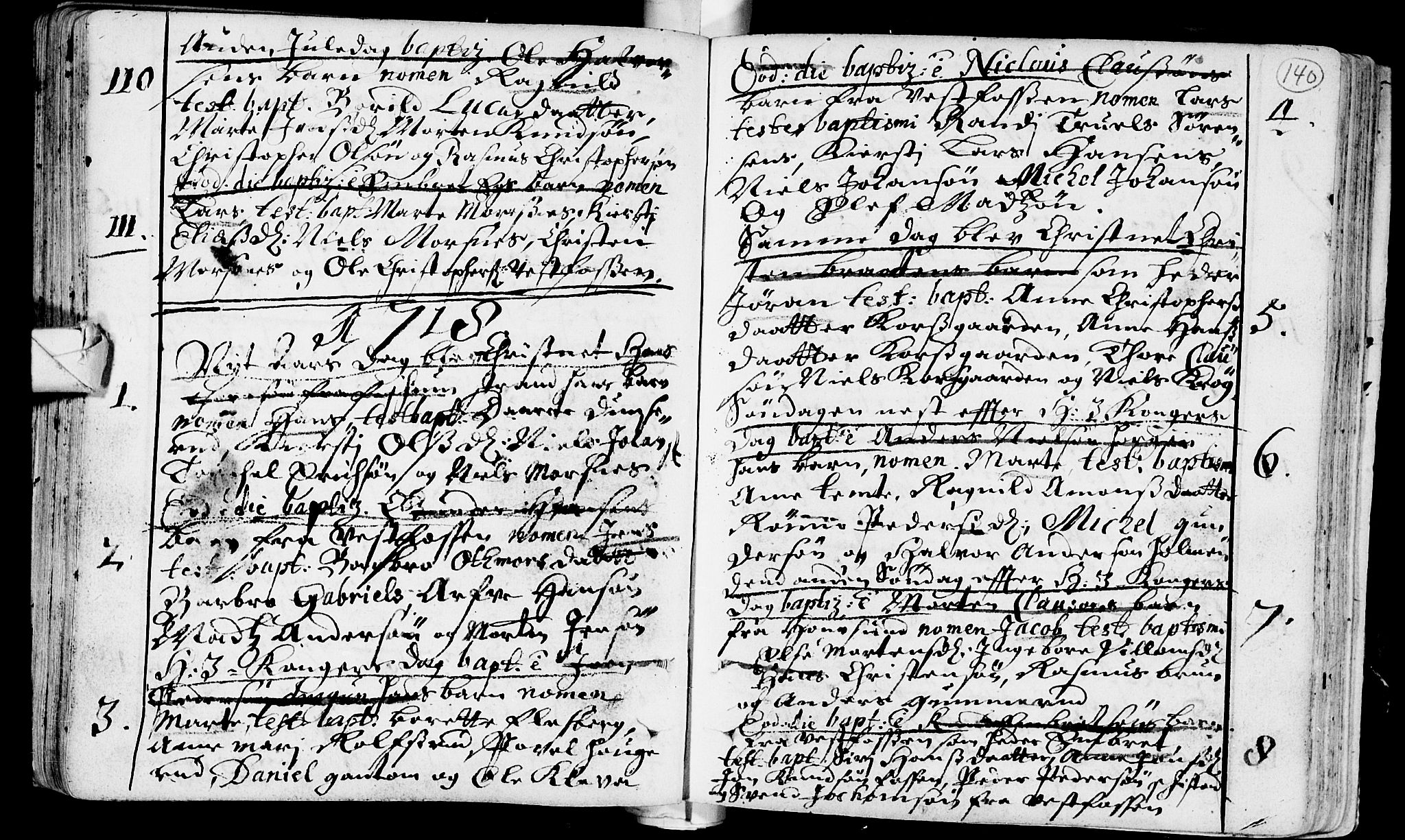 Eiker kirkebøker, AV/SAKO-A-4/F/Fa/L0002: Parish register (official) no. I 2, 1705-1724, p. 140