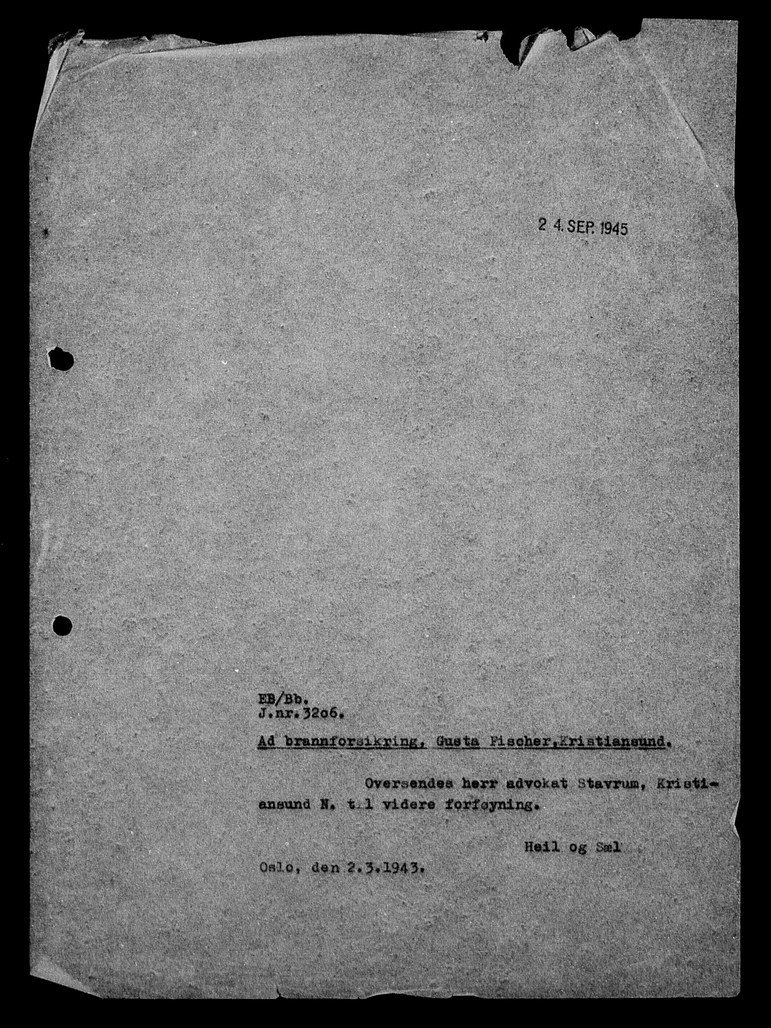 Justisdepartementet, Tilbakeføringskontoret for inndratte formuer, AV/RA-S-1564/H/Hc/Hcb/L0912: --, 1945-1947, p. 73