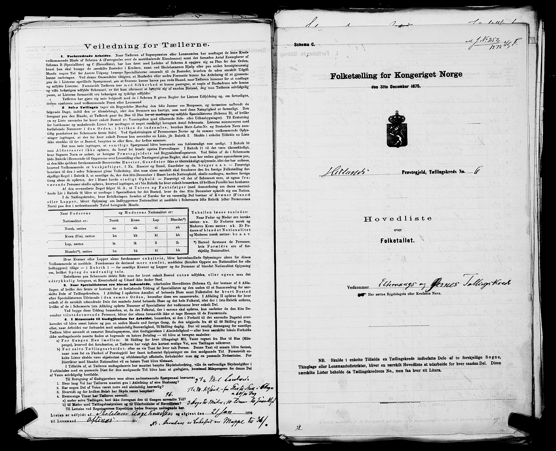 SAST, 1875 census for 1126P Hetland, 1875, p. 30