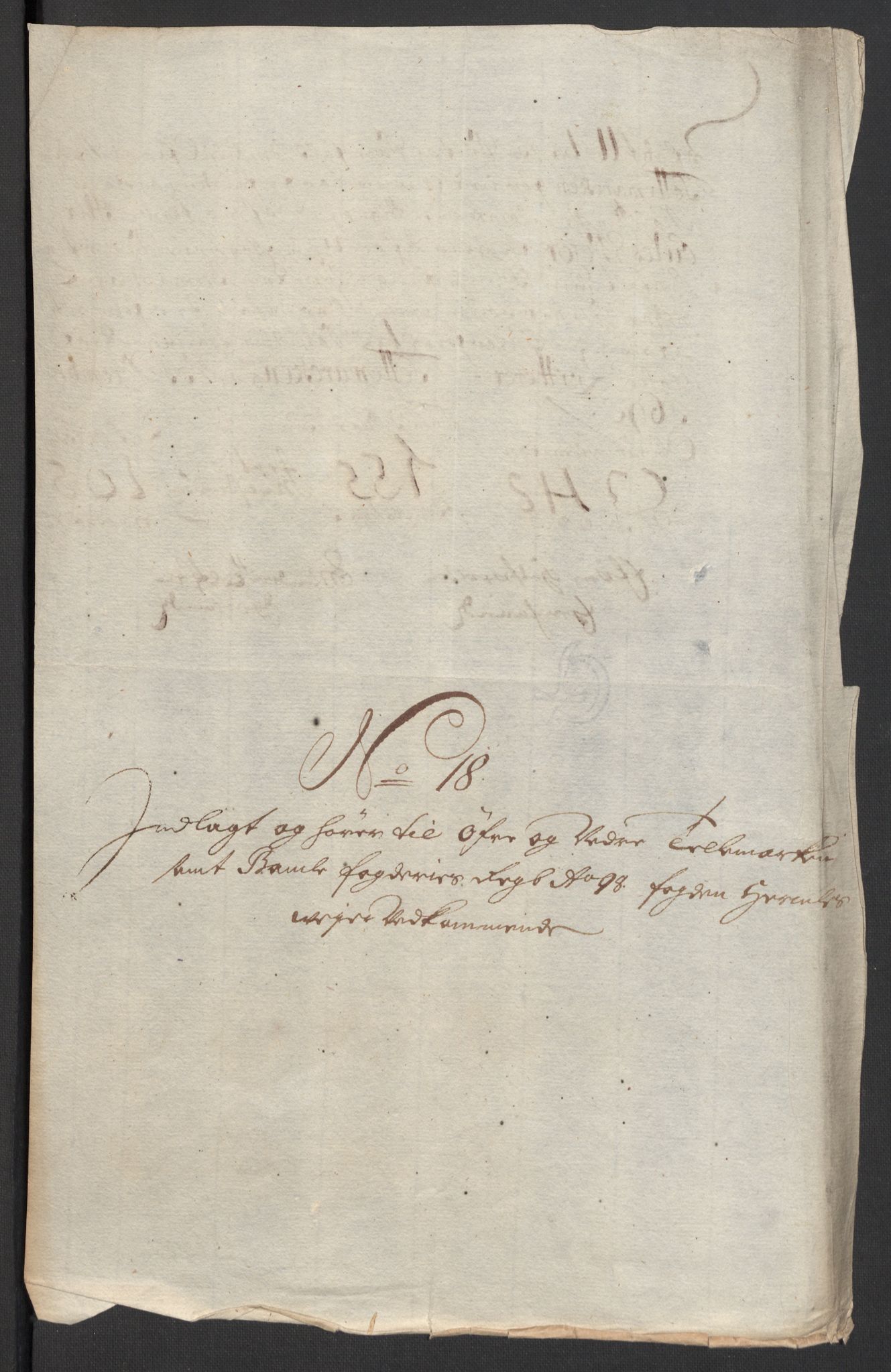 Rentekammeret inntil 1814, Reviderte regnskaper, Fogderegnskap, AV/RA-EA-4092/R36/L2099: Fogderegnskap Øvre og Nedre Telemark og Bamble, 1698, p. 207