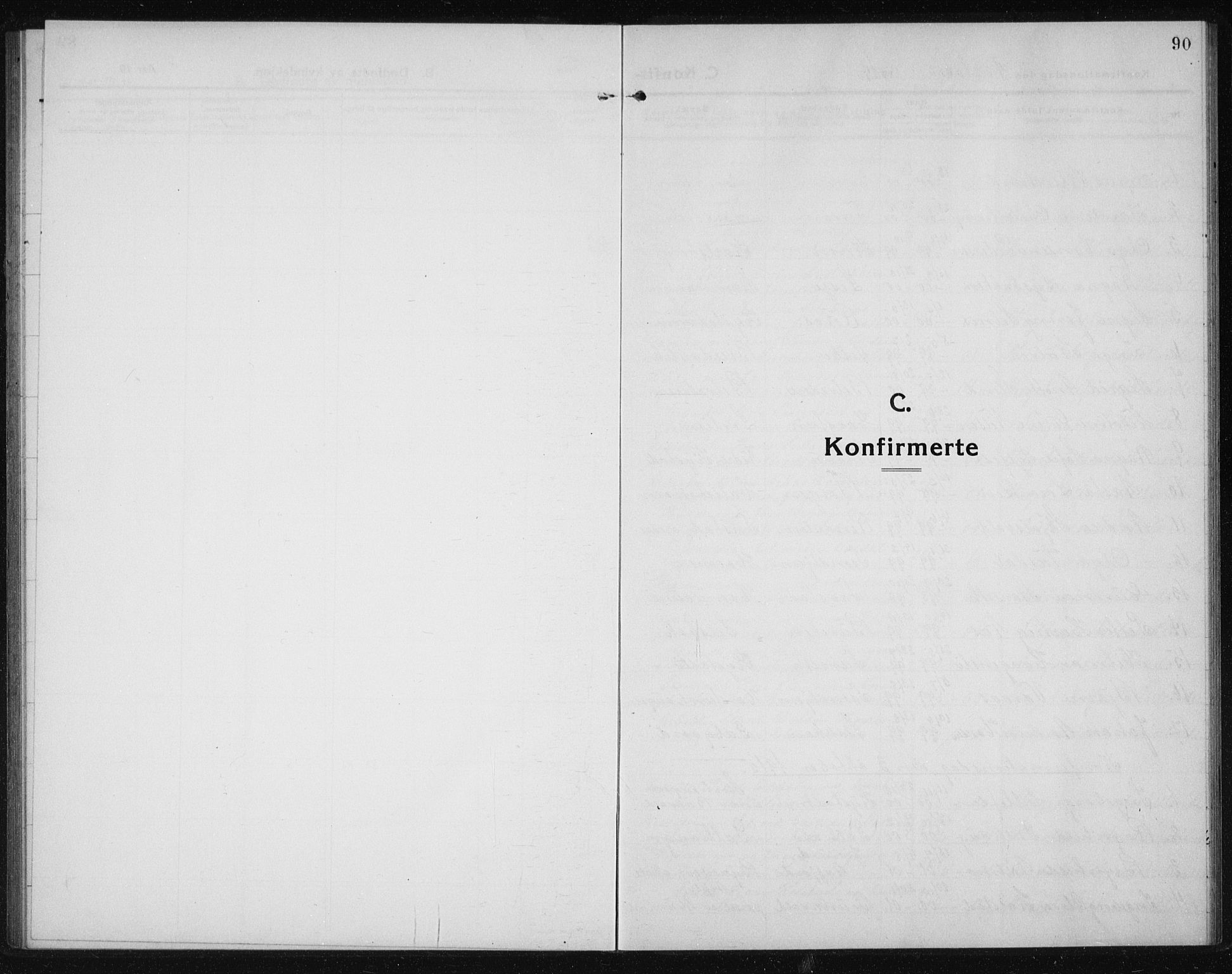 Ministerialprotokoller, klokkerbøker og fødselsregistre - Sør-Trøndelag, AV/SAT-A-1456/611/L0356: Parish register (copy) no. 611C04, 1914-1938, p. 90