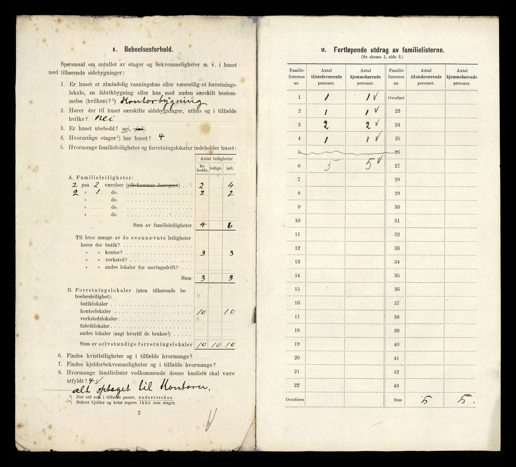 RA, 1910 census for Kristiania, 1910, p. 98888