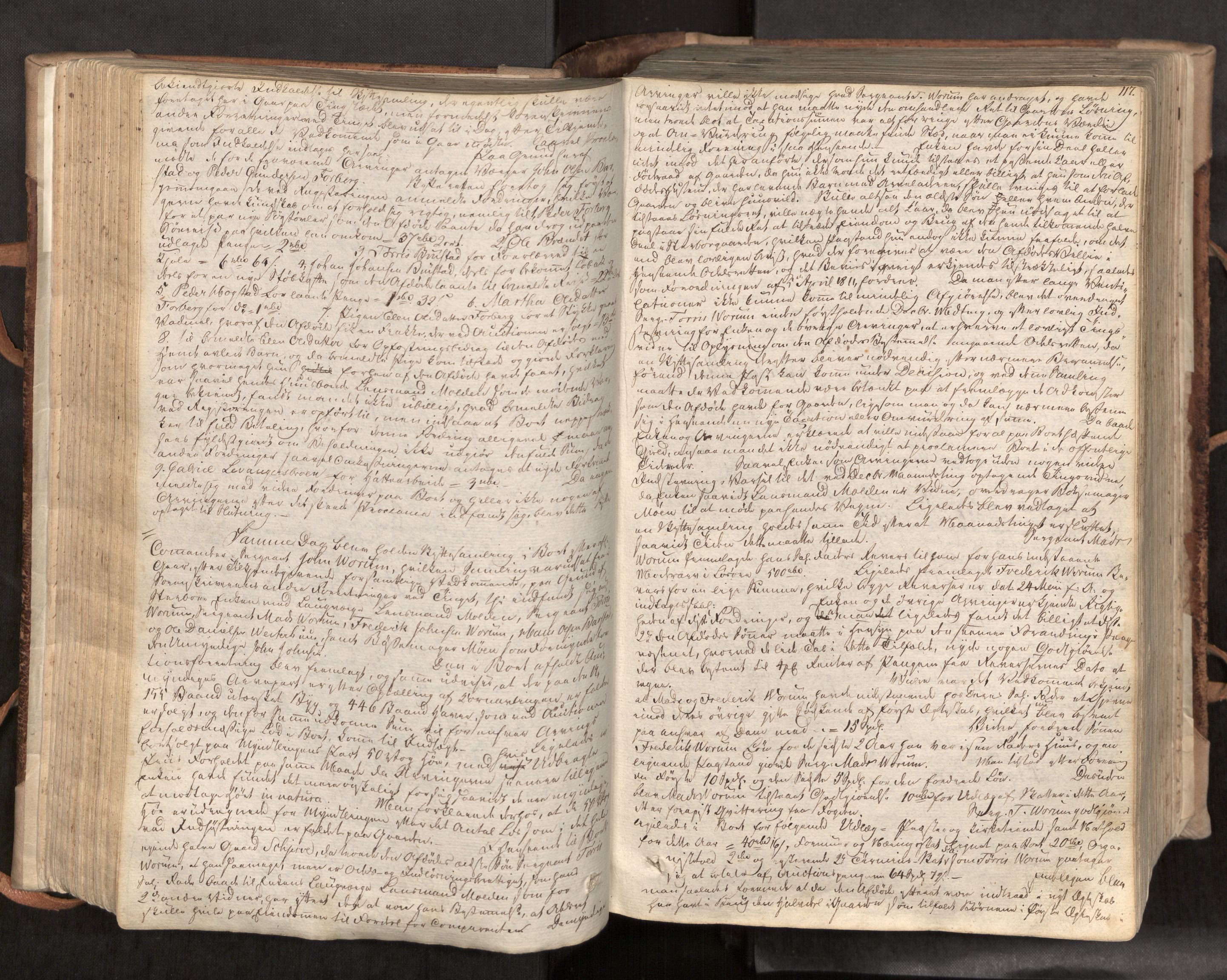 Inderøy sorenskriveri, AV/SAT-A-4147/1/3/3B/L0001: Skifteforhandlingsprotokoll, 1806-1843, p. 117