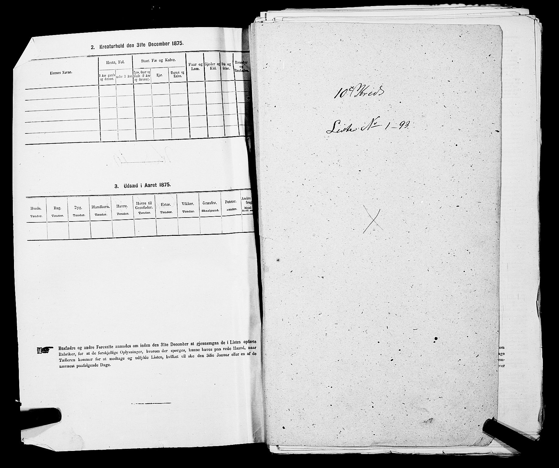 SAKO, 1875 census for 0726P Brunlanes, 1875, p. 1185