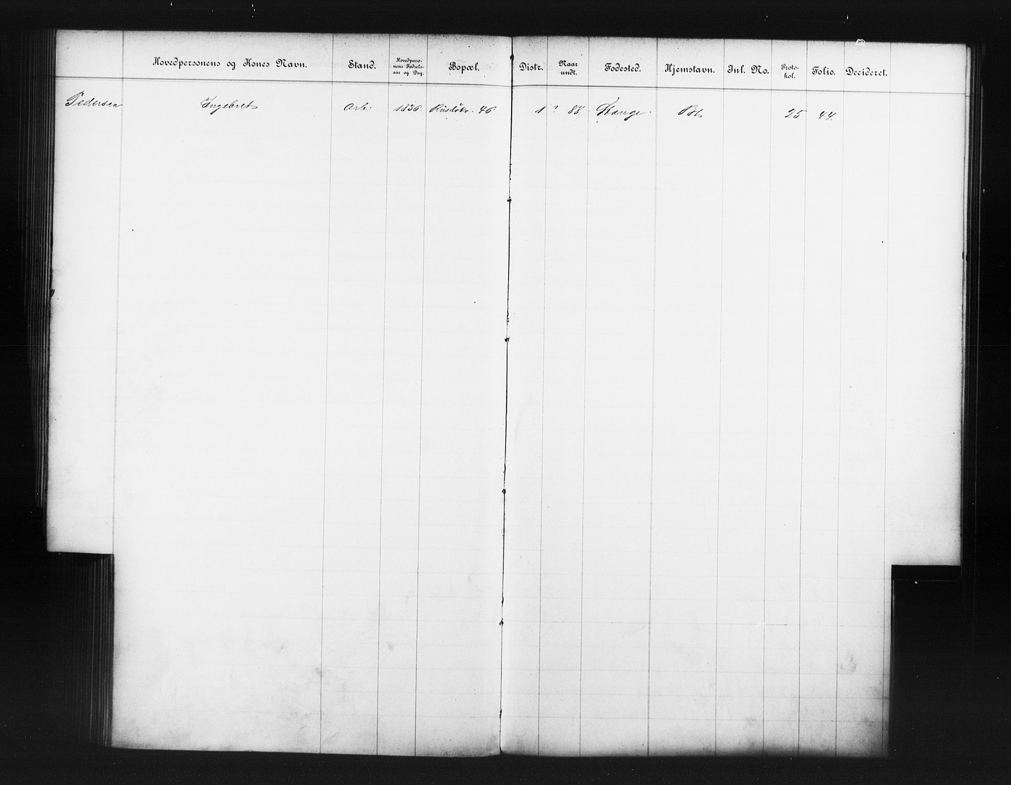 Fattigvesenet, OBA/A-20045/Fb/L0007: Hjemstavnsregister, 1887, p. 167