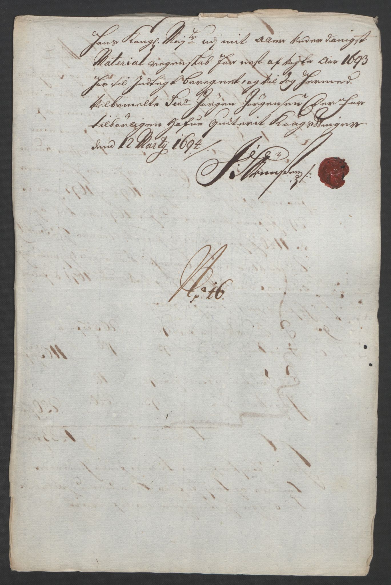 Rentekammeret inntil 1814, Reviderte regnskaper, Fogderegnskap, AV/RA-EA-4092/R13/L0831: Fogderegnskap Solør, Odal og Østerdal, 1693, p. 347