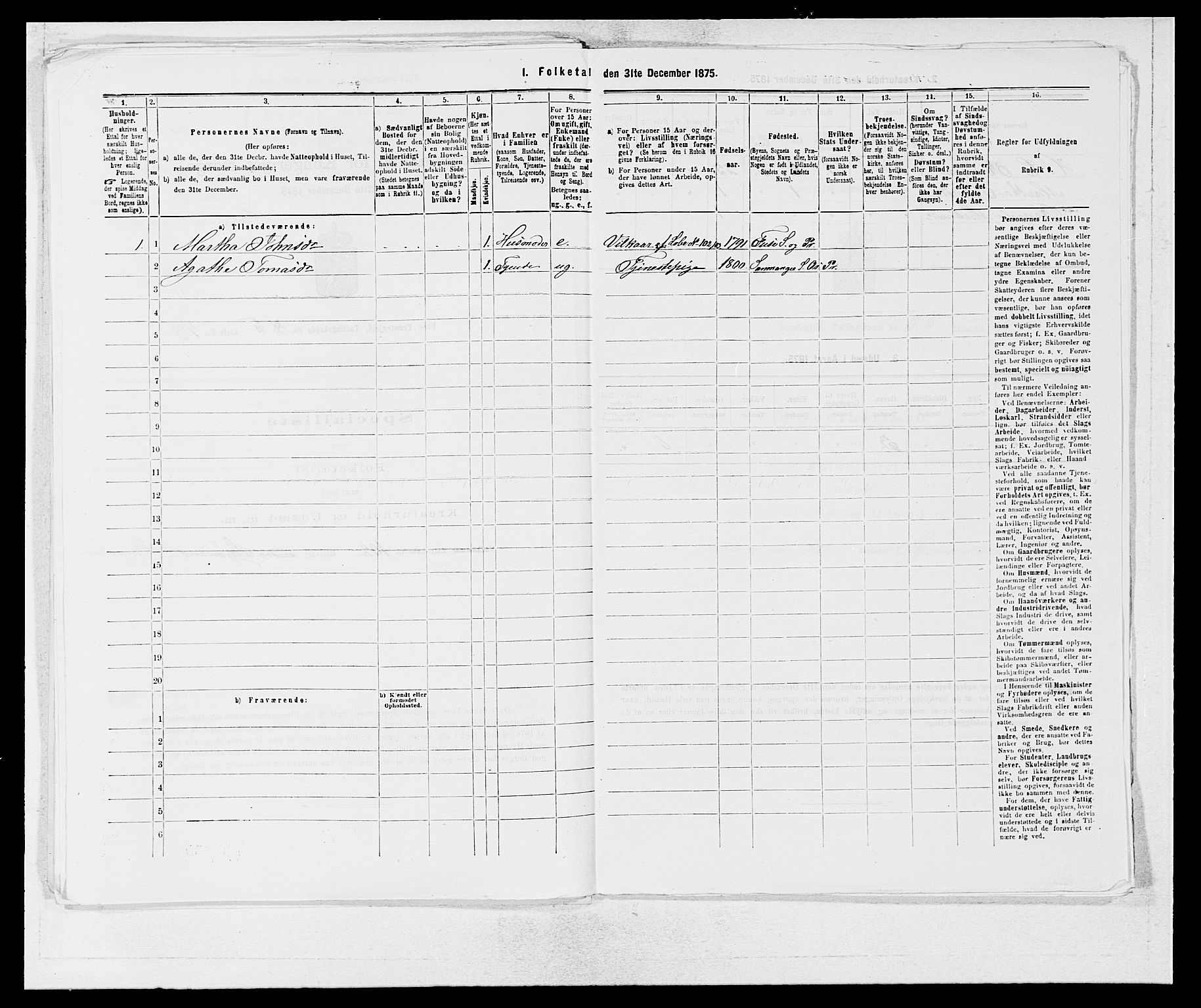 SAB, 1875 census for 1241P Fusa, 1875, p. 384