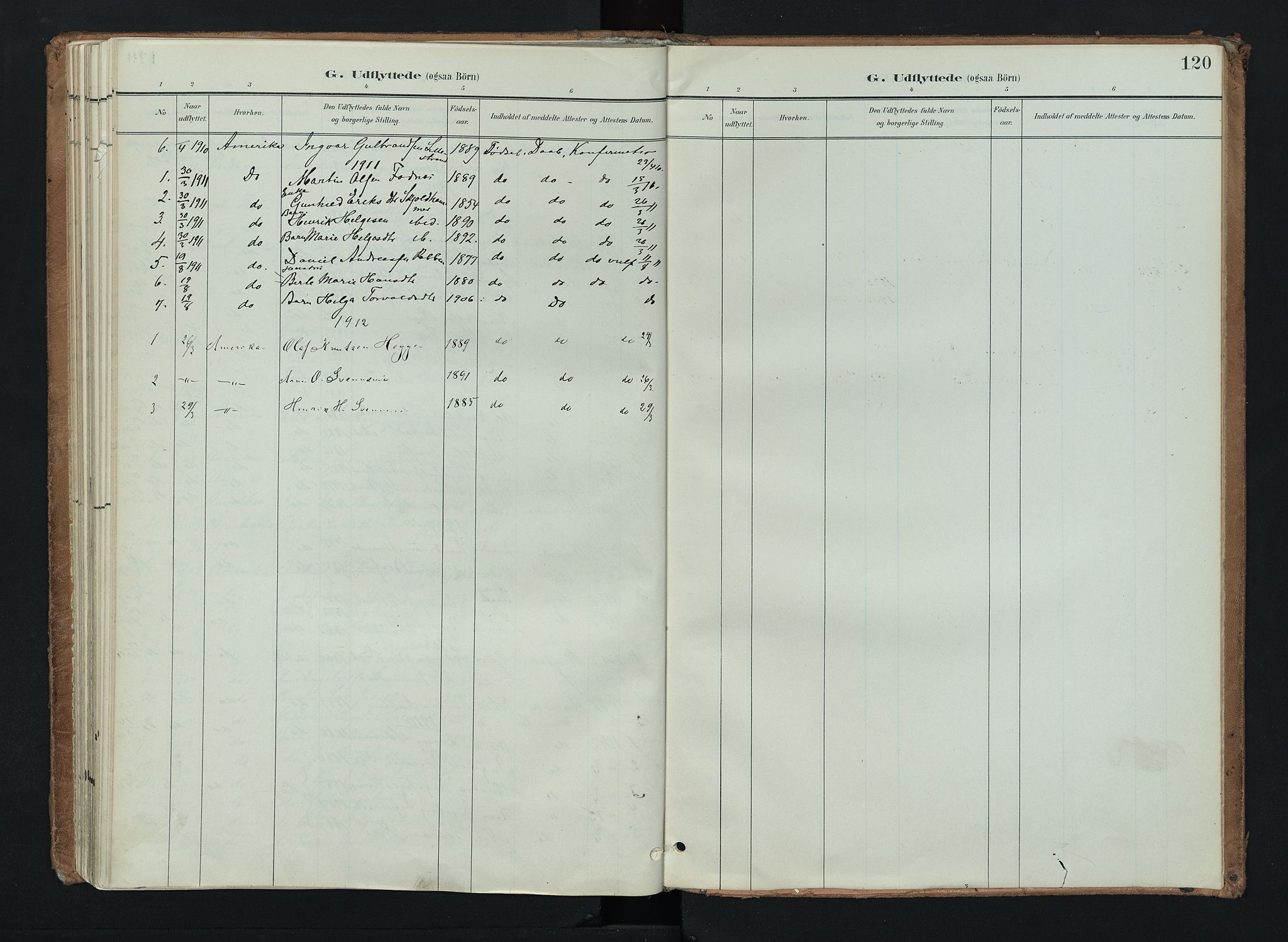 Nord-Aurdal prestekontor, SAH/PREST-132/H/Ha/Haa/L0016: Parish register (official) no. 16, 1897-1925, p. 120