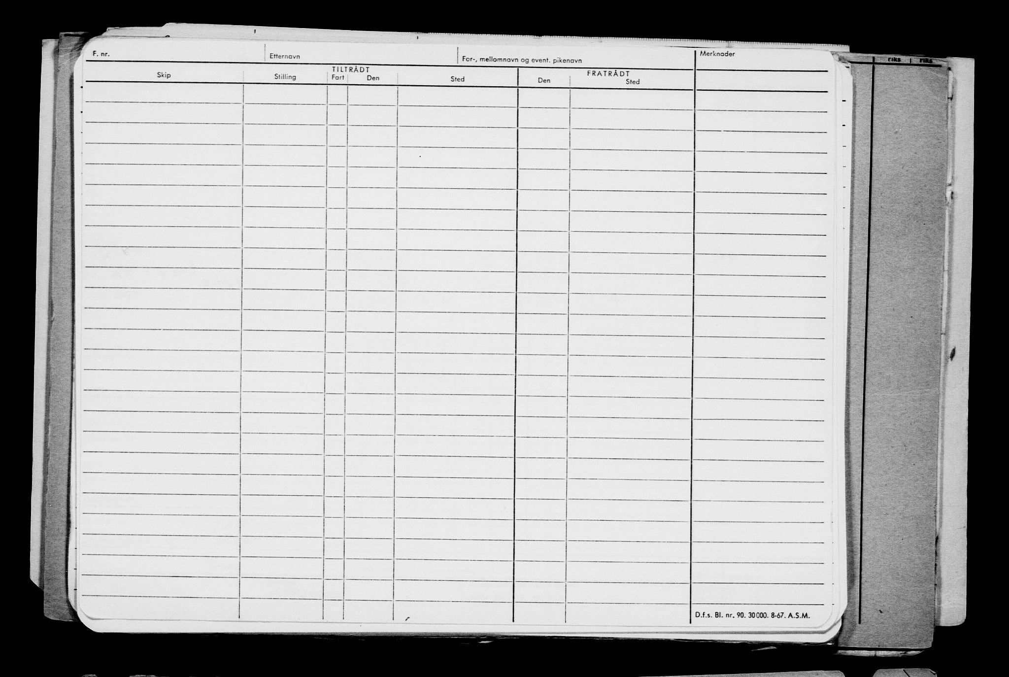 Direktoratet for sjømenn, AV/RA-S-3545/G/Gb/L0195: Hovedkort, 1921, p. 39