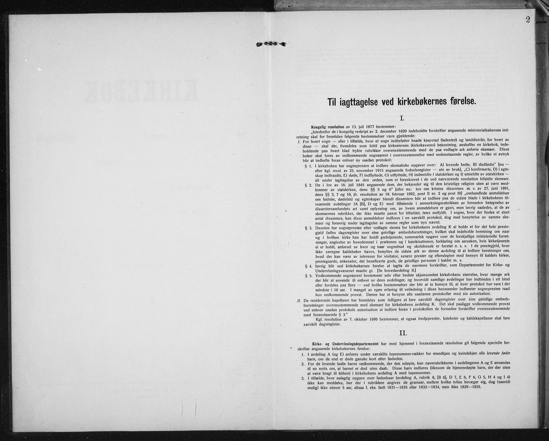 Salangen sokneprestembete, SATØ/S-1324/H/Ha/L0006klokker: Parish register (copy) no. 6, 1919-1937, p. 2
