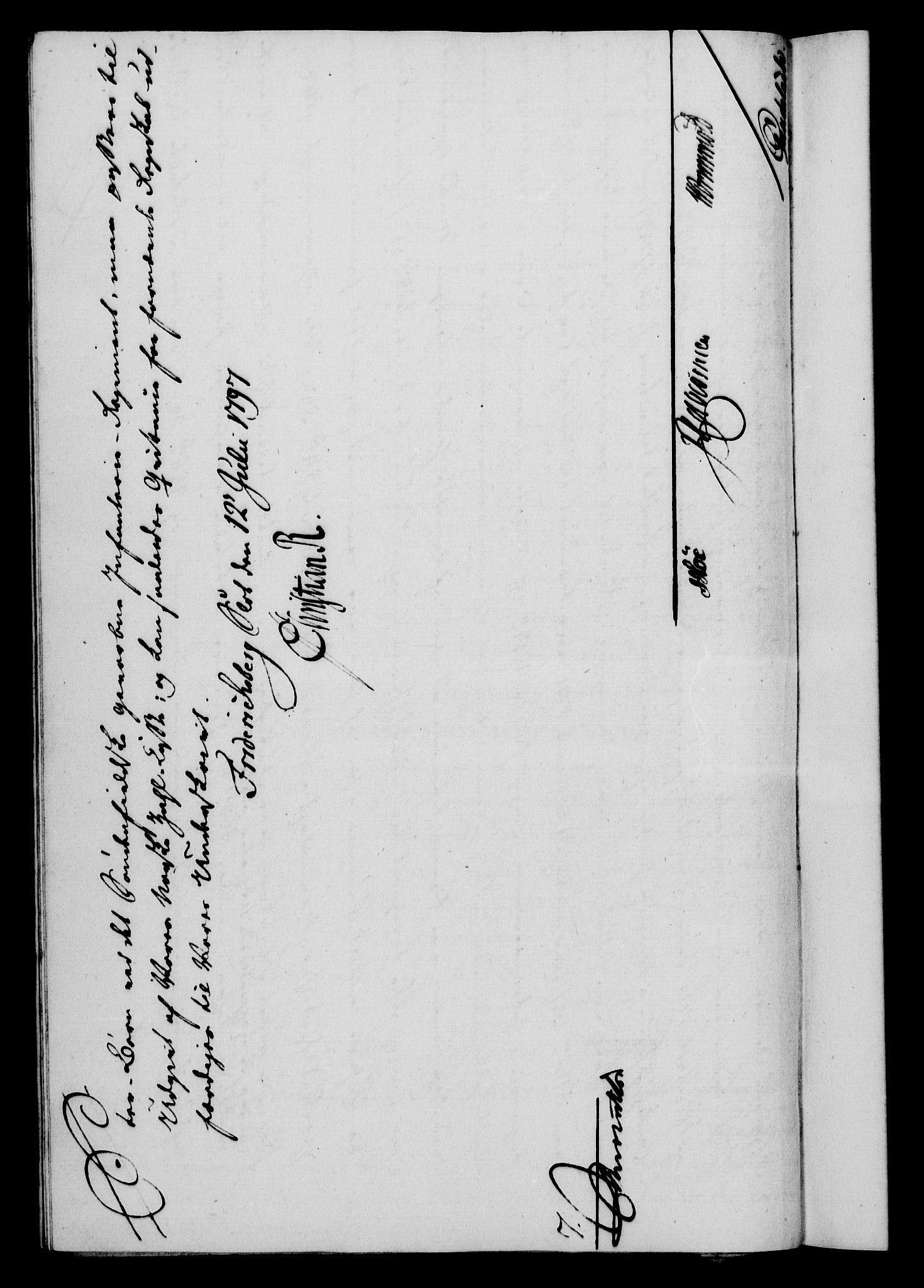 Rentekammeret, Kammerkanselliet, RA/EA-3111/G/Gf/Gfa/L0079: Norsk relasjons- og resolusjonsprotokoll (merket RK 52.79), 1797, p. 227