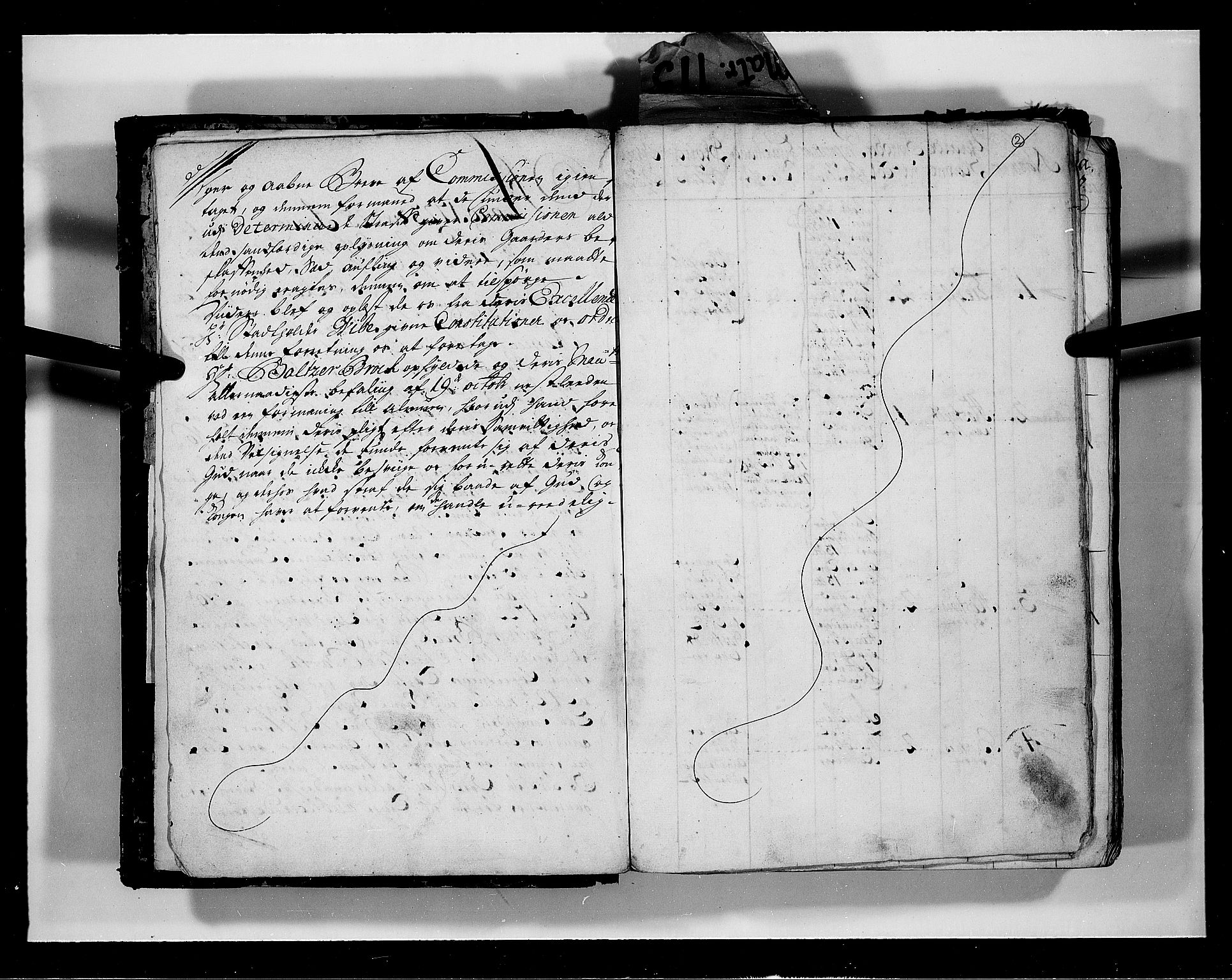 Rentekammeret inntil 1814, Realistisk ordnet avdeling, AV/RA-EA-4070/N/Nb/Nbf/L0113: Numedal og Sandsvær eksaminasjonsprotokoll, 1723, p. 1b-2a