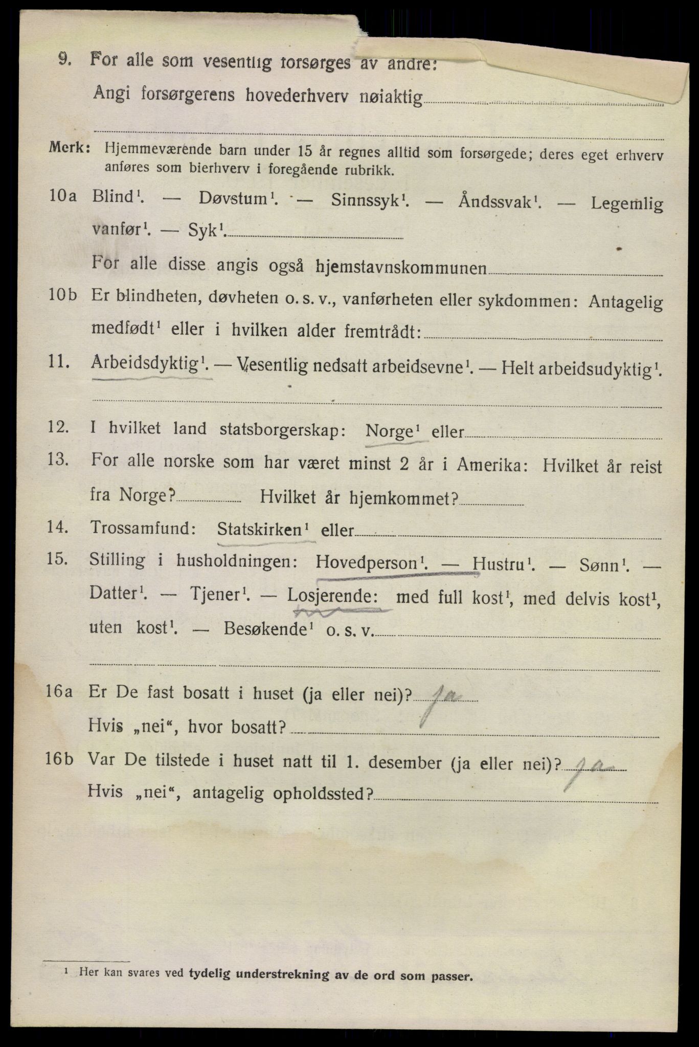 SAKO, 1920 census for Sauherad, 1920, p. 2776