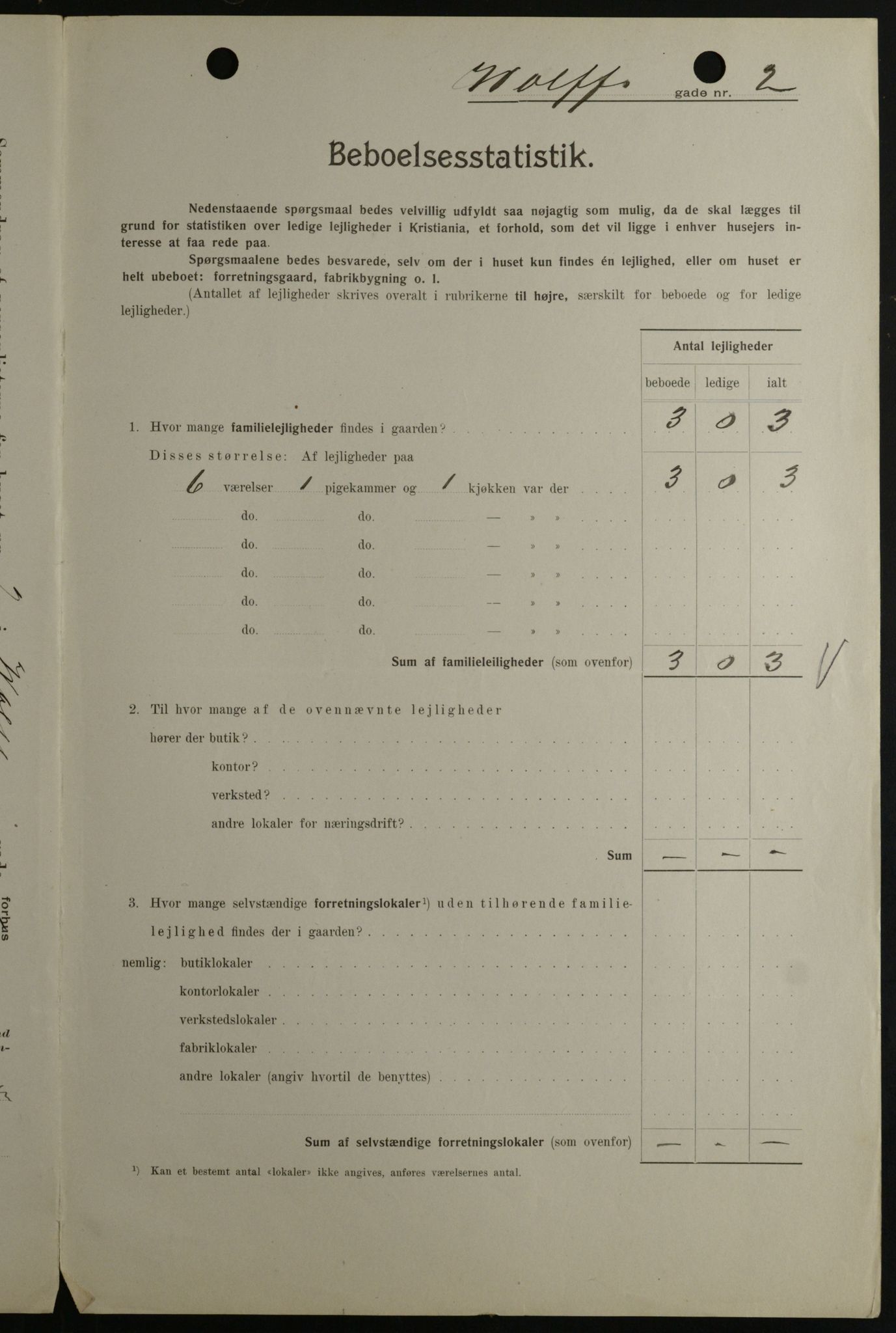 OBA, Municipal Census 1908 for Kristiania, 1908, p. 115372