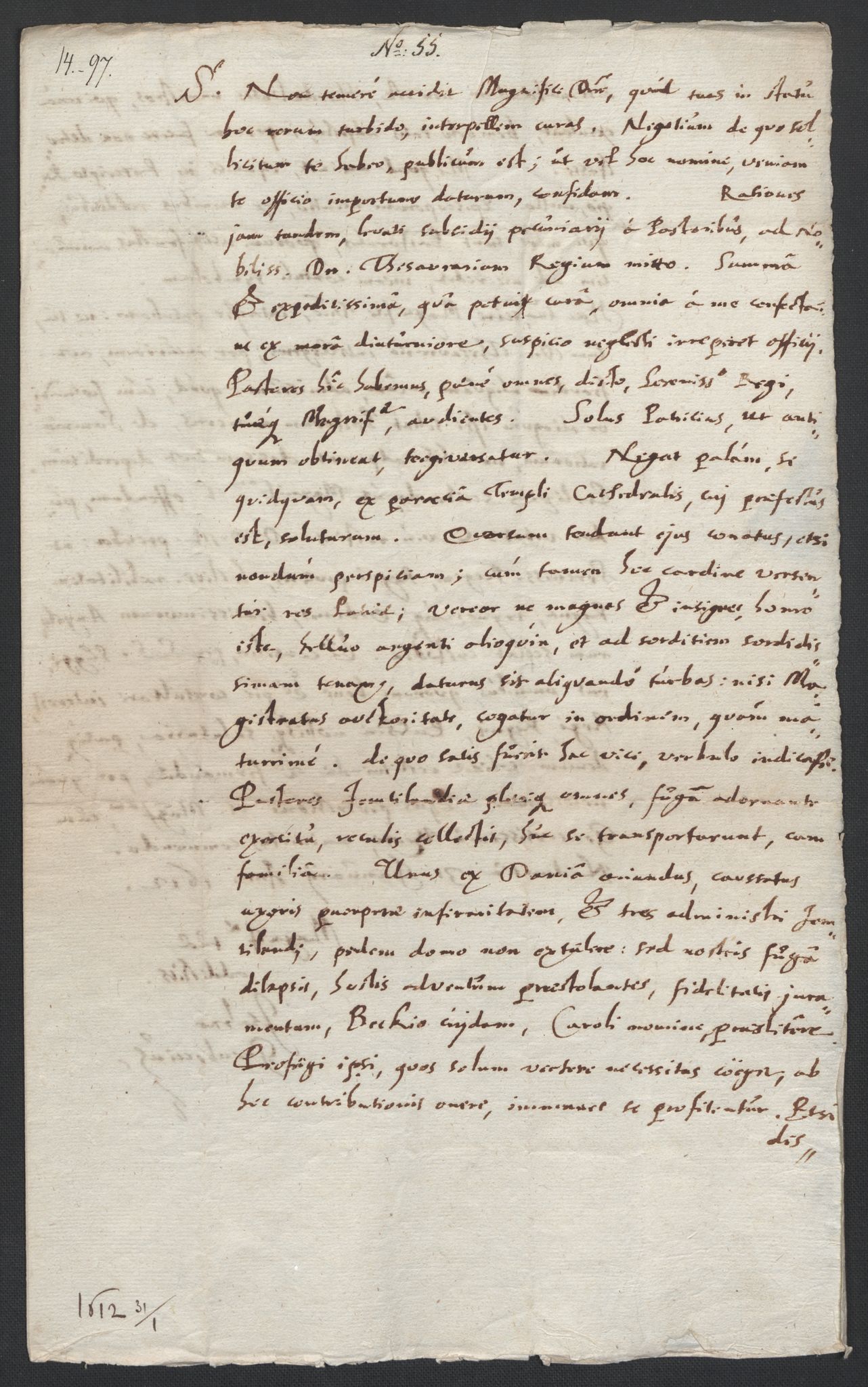 Danske Kanselli 1572-1799, AV/RA-EA-3023/F/Fc/Fcc/Fcca/L0001: Norske innlegg 1572-1799, 1574-1612, p. 376