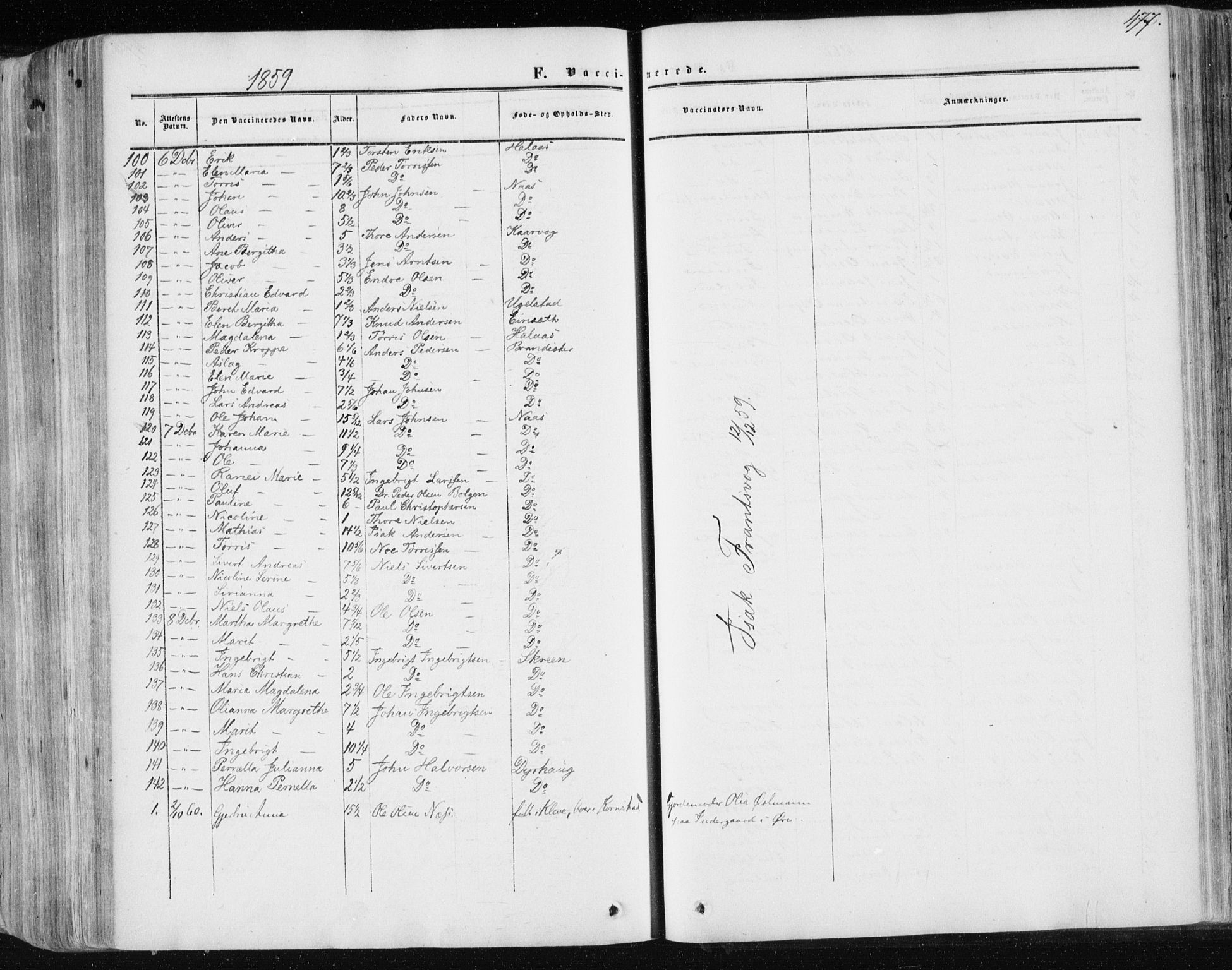 Ministerialprotokoller, klokkerbøker og fødselsregistre - Møre og Romsdal, AV/SAT-A-1454/568/L0804: Parish register (official) no. 568A11, 1854-1868, p. 477