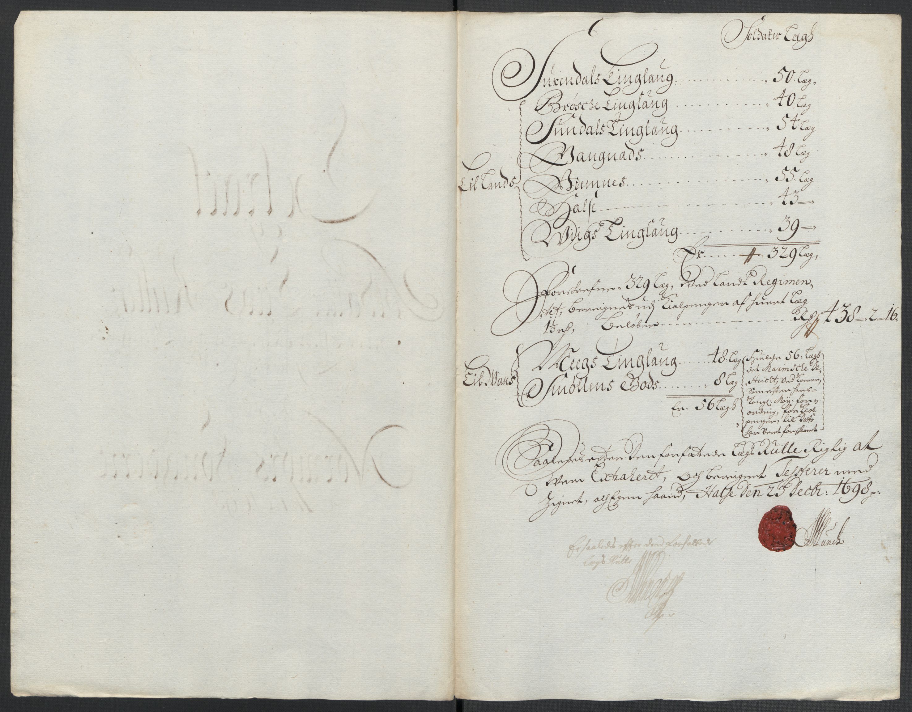Rentekammeret inntil 1814, Reviderte regnskaper, Fogderegnskap, RA/EA-4092/R56/L3737: Fogderegnskap Nordmøre, 1697-1698, p. 276