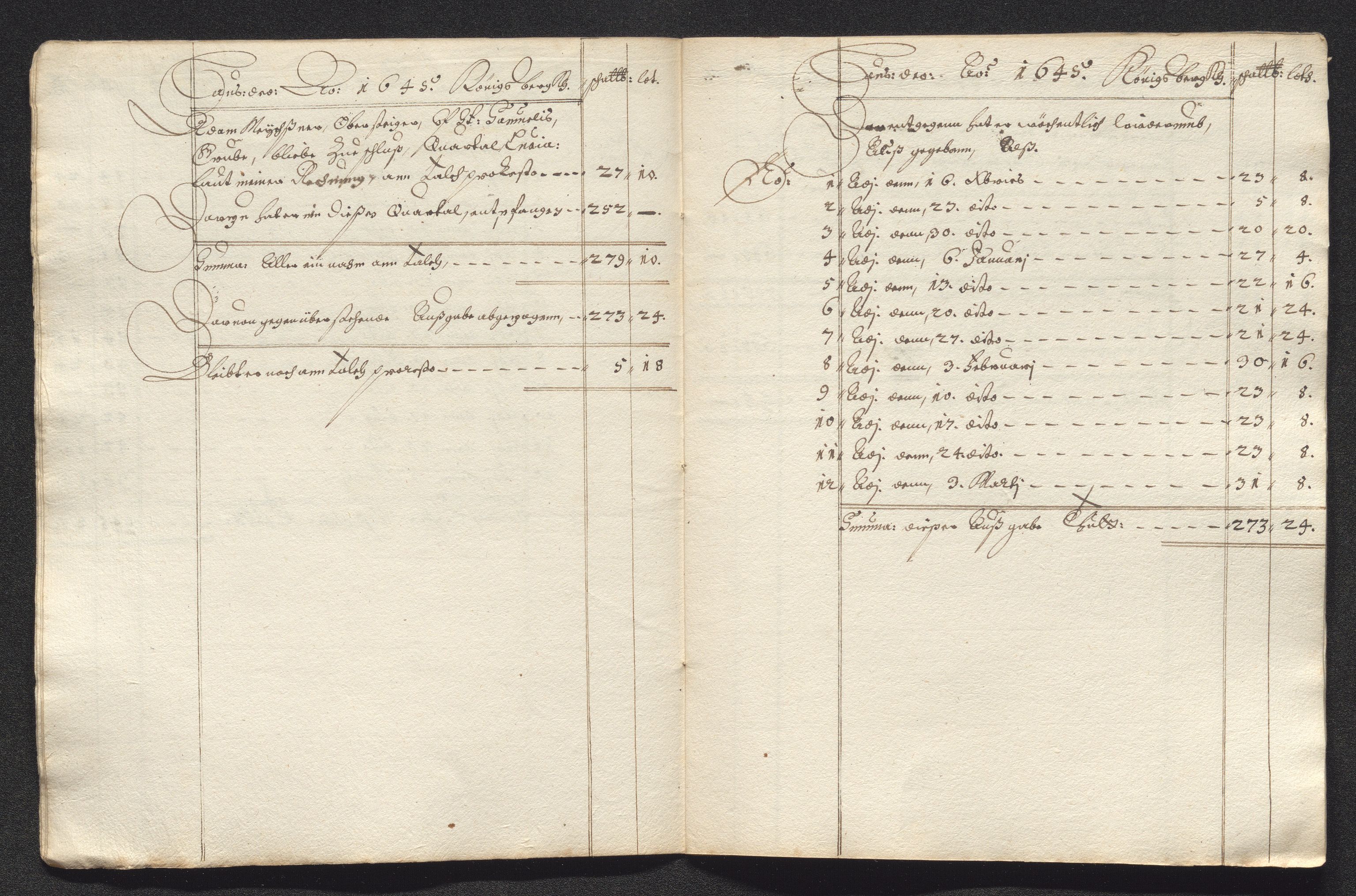 Kongsberg Sølvverk 1623-1816, AV/SAKO-EA-3135/001/D/Dc/Dcd/L0021: Utgiftsregnskap for gruver m.m. , 1645-1646, p. 176