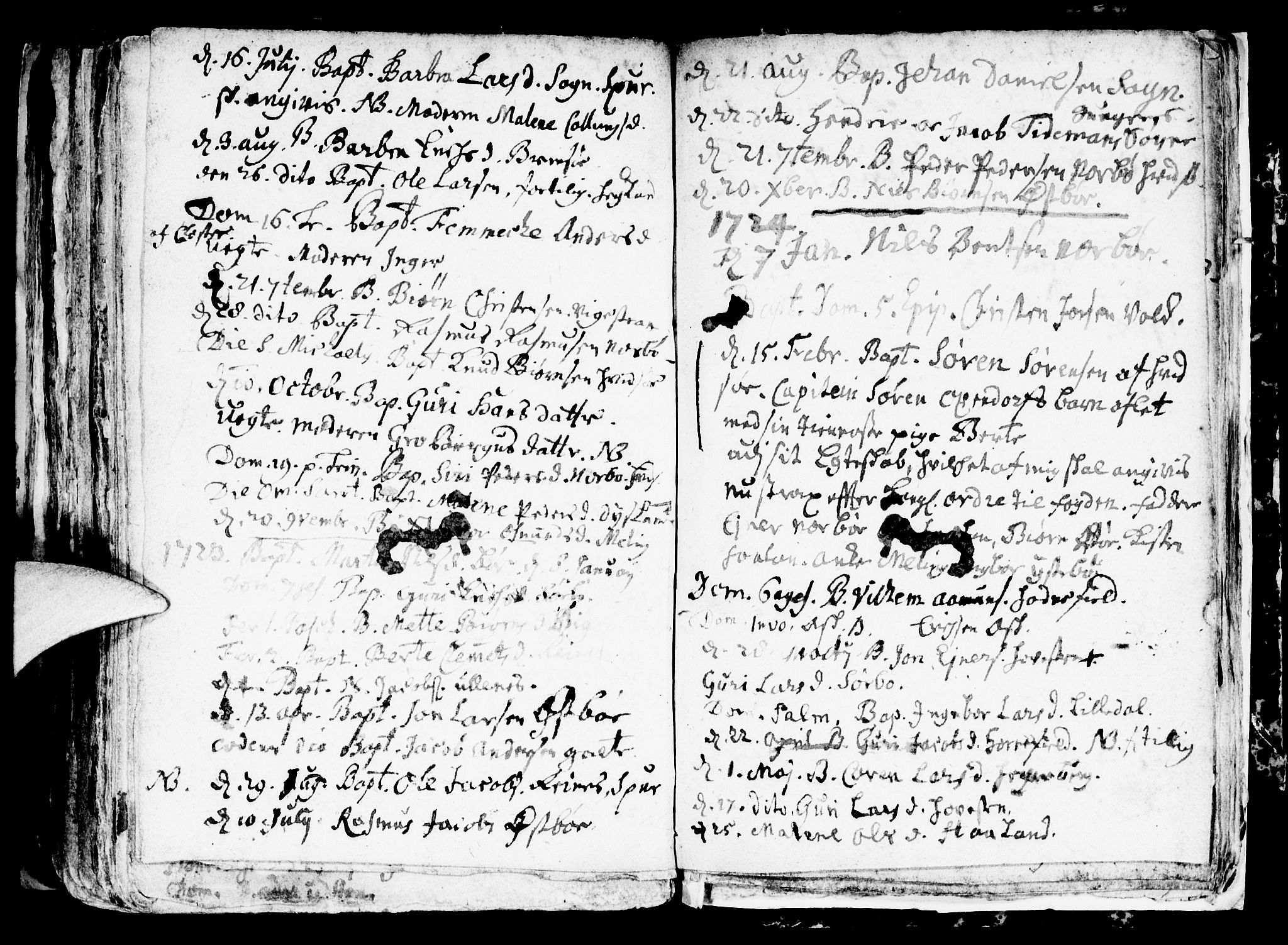 Rennesøy sokneprestkontor, SAST/A -101827/H/Ha/Haa/L0001: Parish register (official) no. A 1, 1668-1737