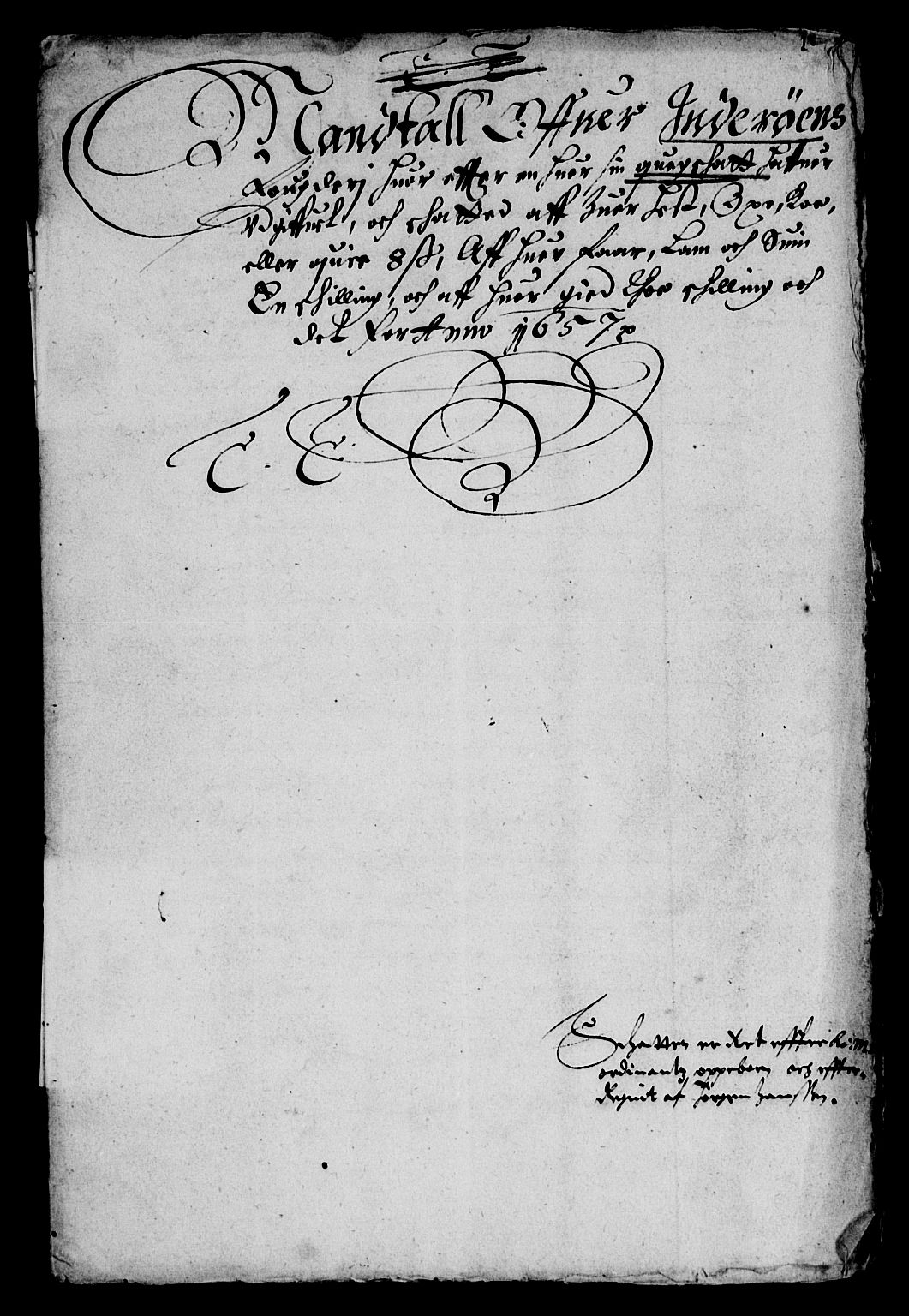 Rentekammeret inntil 1814, Reviderte regnskaper, Lensregnskaper, AV/RA-EA-5023/R/Rb/Rbw/L0130: Trondheim len, 1657-1658