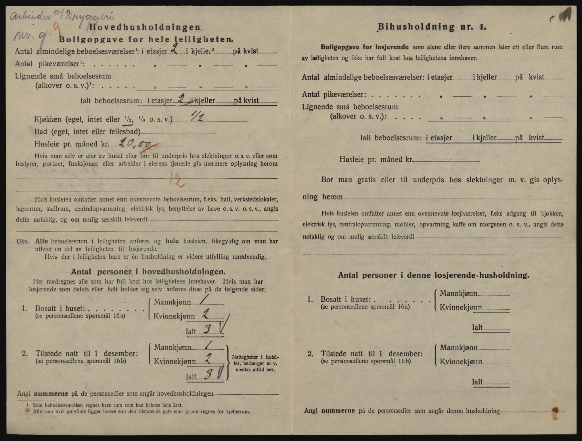 SATØ, 1920 census for Tromsø, 1920, p. 4468