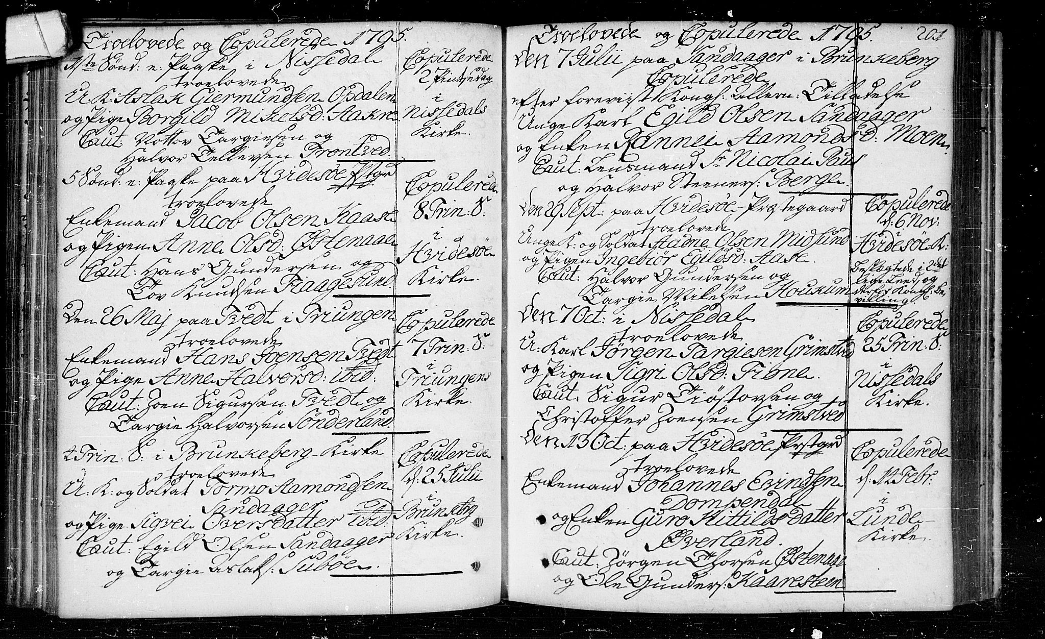 Kviteseid kirkebøker, AV/SAKO-A-276/F/Fa/L0003: Parish register (official) no. I 3, 1787-1799, p. 201