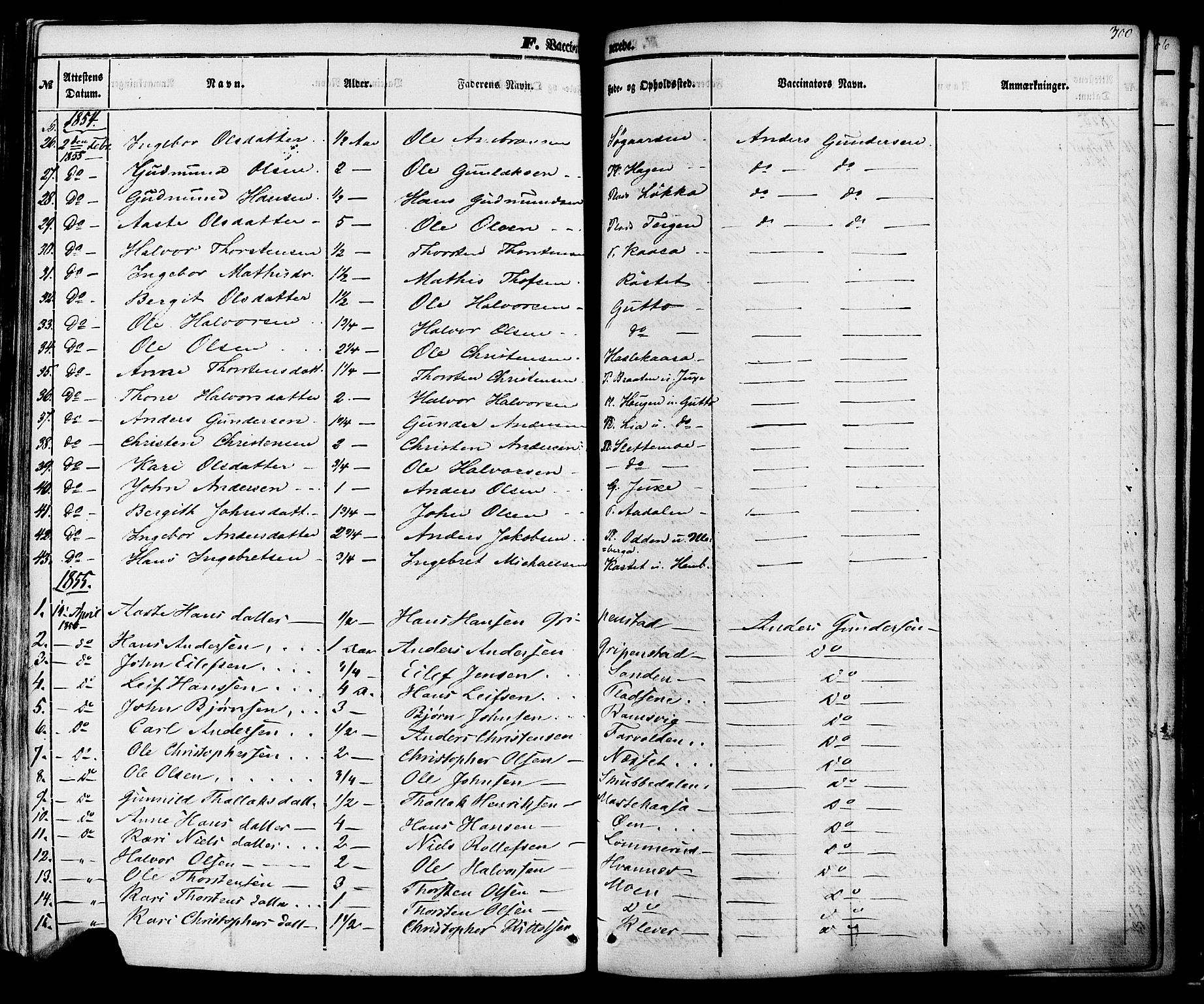 Sauherad kirkebøker, SAKO/A-298/F/Fa/L0007: Parish register (official) no. I 7, 1851-1873, p. 300