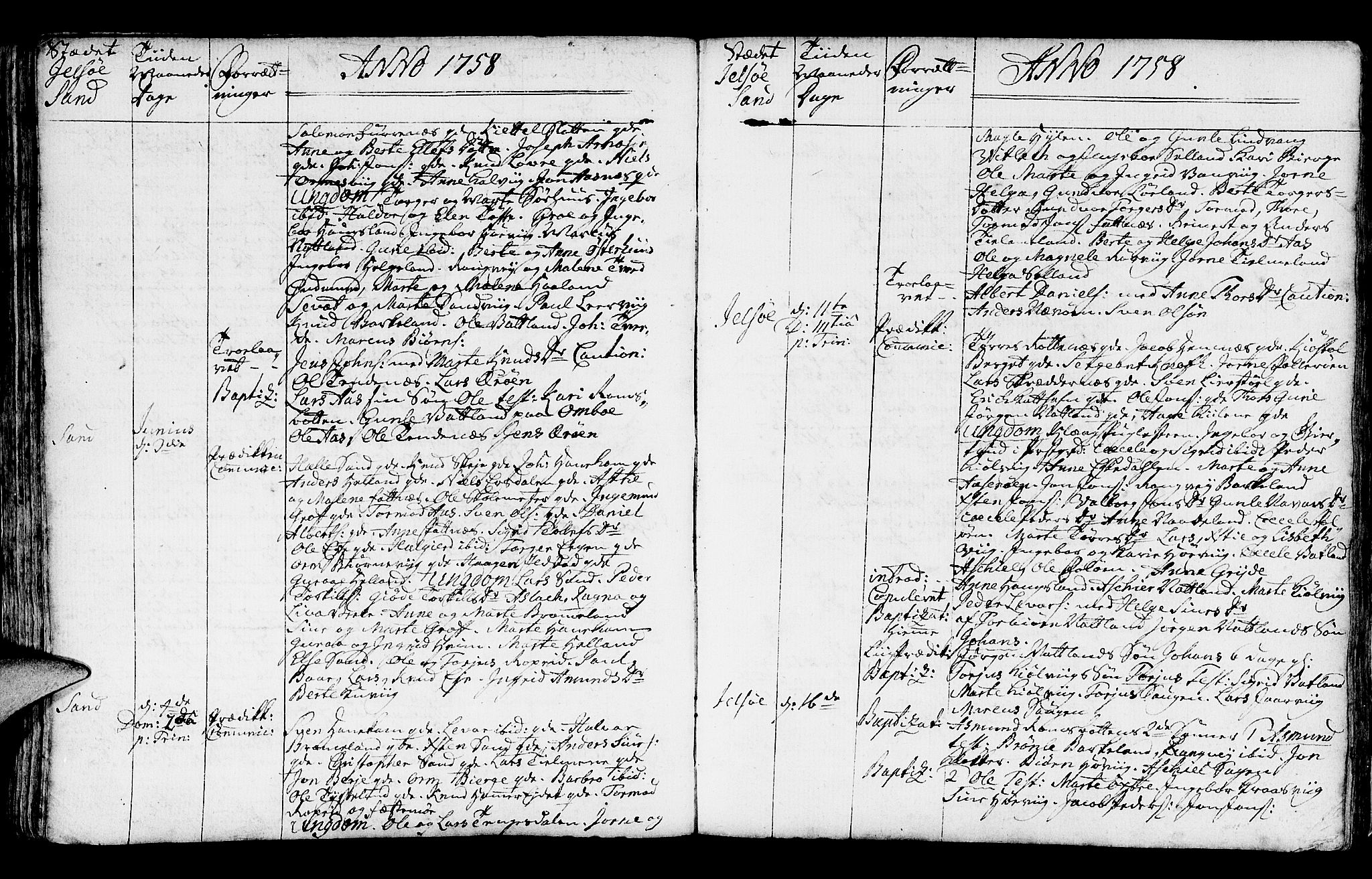 Jelsa sokneprestkontor, AV/SAST-A-101842/01/IV: Parish register (official) no. A 2, 1753-1767