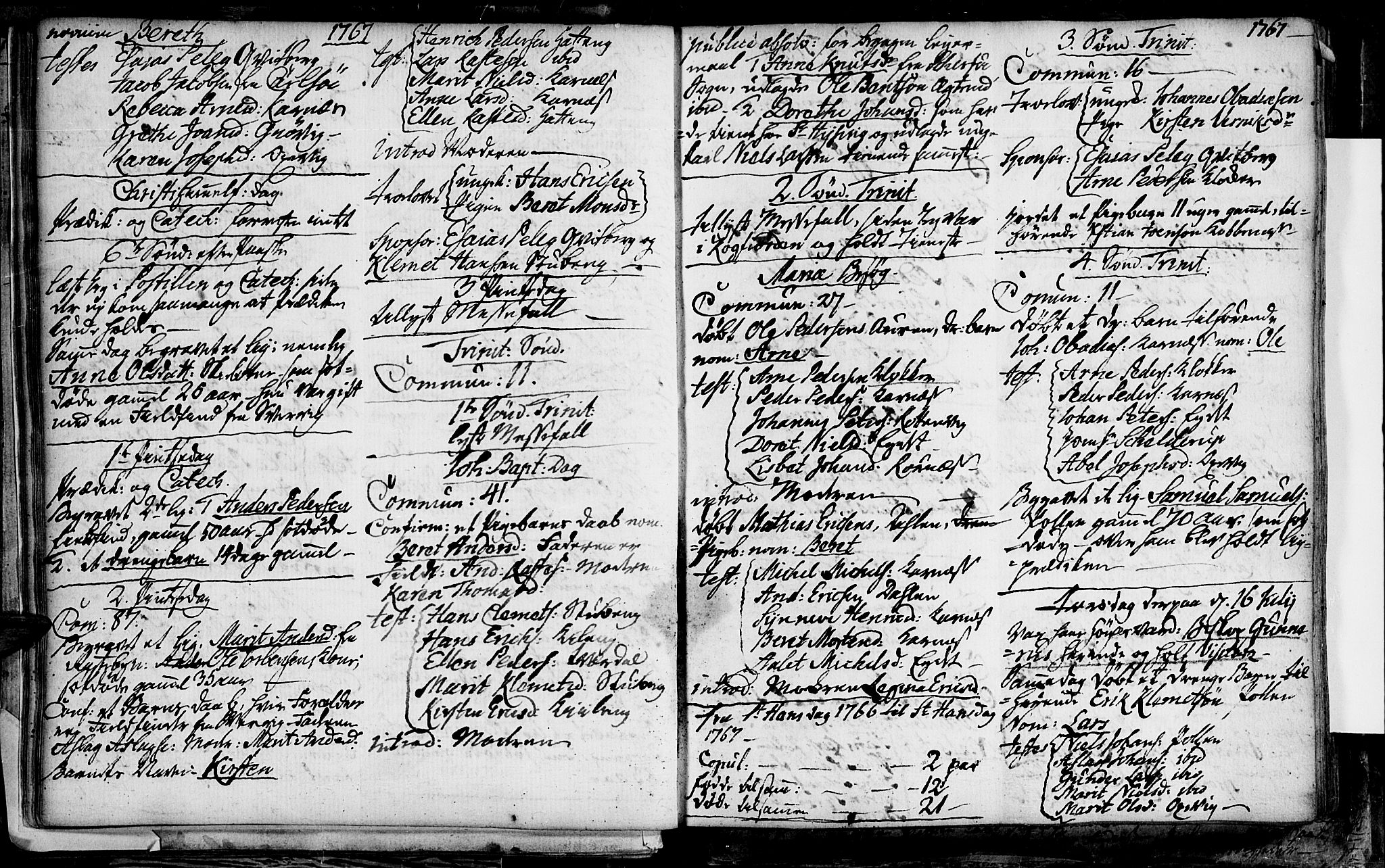 Lyngen sokneprestembete, SATØ/S-1289/H/He/Hea/L0001kirke: Parish register (official) no. 1, 1756-1785