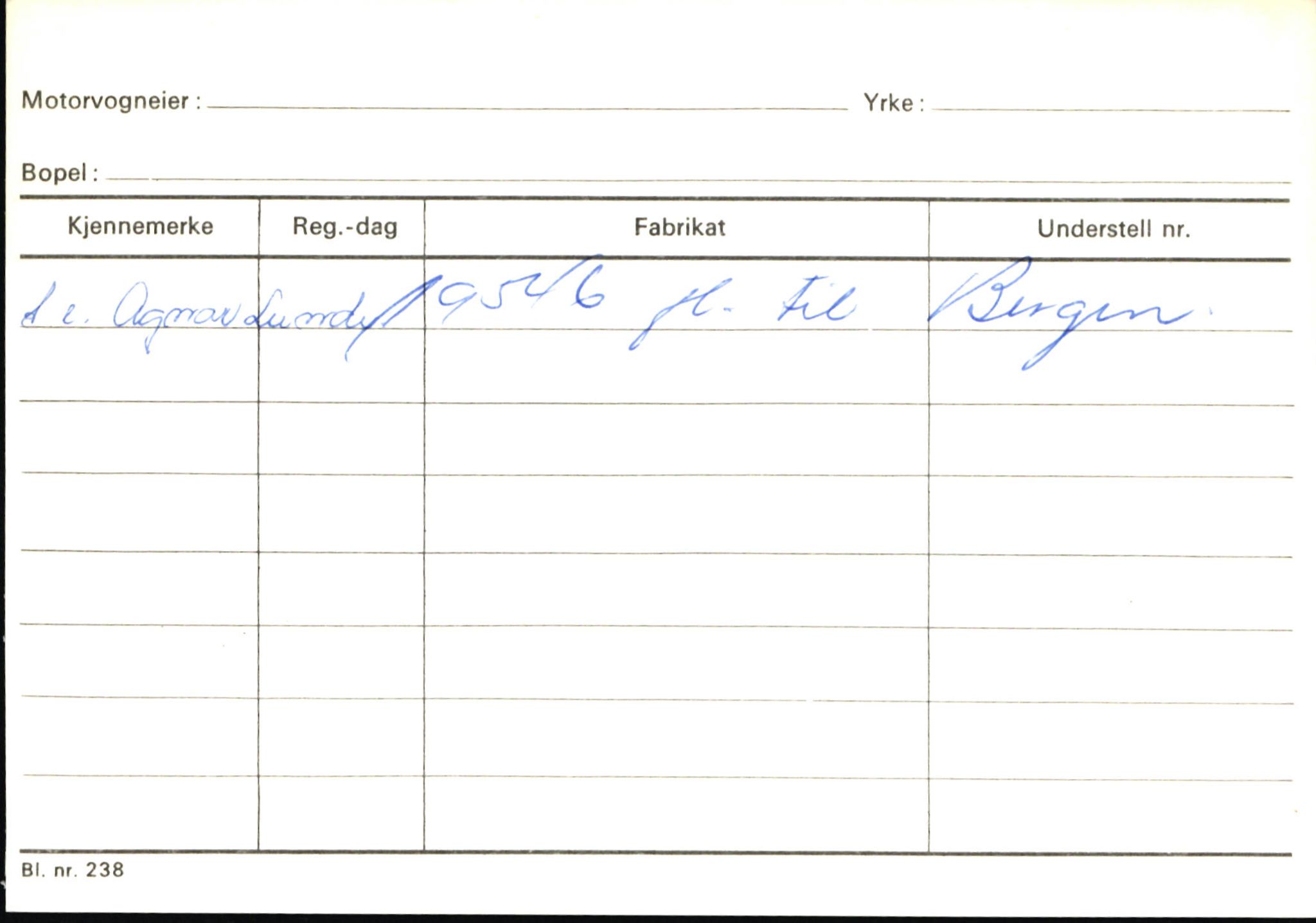 Statens vegvesen, Sogn og Fjordane vegkontor, AV/SAB-A-5301/4/F/L0146: Registerkort Årdal R-Å samt diverse kort, 1945-1975, p. 930