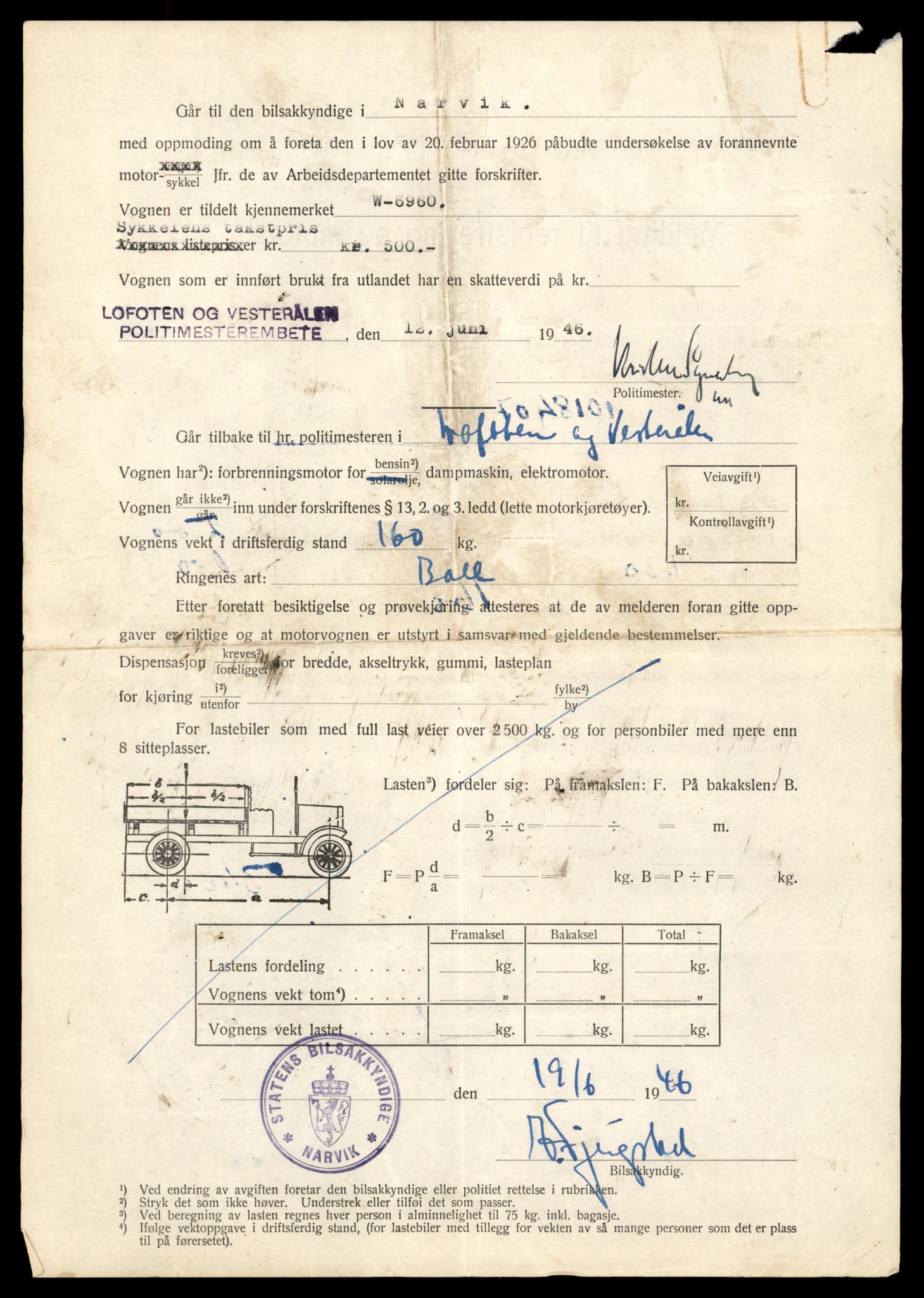 Møre og Romsdal vegkontor - Ålesund trafikkstasjon, AV/SAT-A-4099/F/Fe/L0039: Registreringskort for kjøretøy T 13361 - T 13530, 1927-1998, p. 1280
