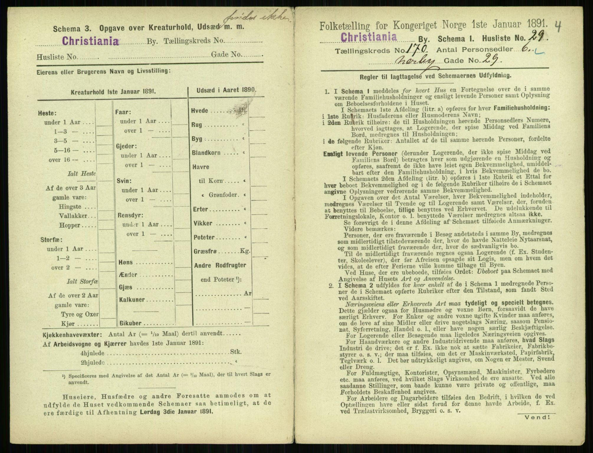 RA, 1891 census for 0301 Kristiania, 1891, p. 99602