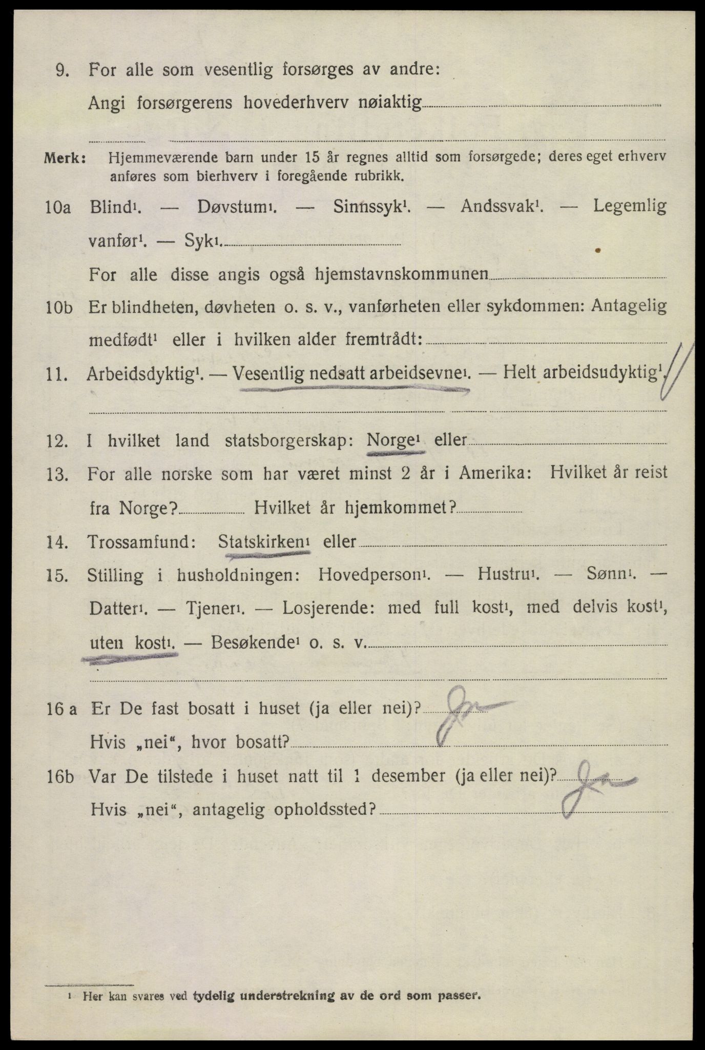SAKO, 1920 census for Hedrum, 1920, p. 10204