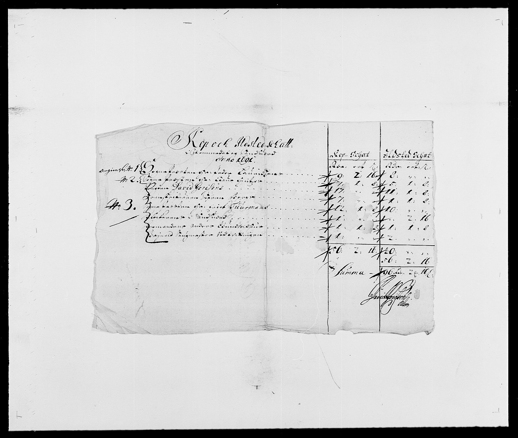 Rentekammeret inntil 1814, Reviderte regnskaper, Fogderegnskap, RA/EA-4092/R24/L1573: Fogderegnskap Numedal og Sandsvær, 1687-1691, p. 526