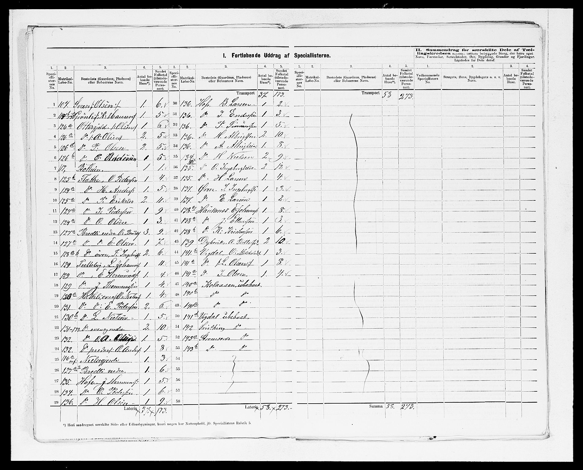 SAB, 1875 census for 1419P Leikanger, 1875, p. 13