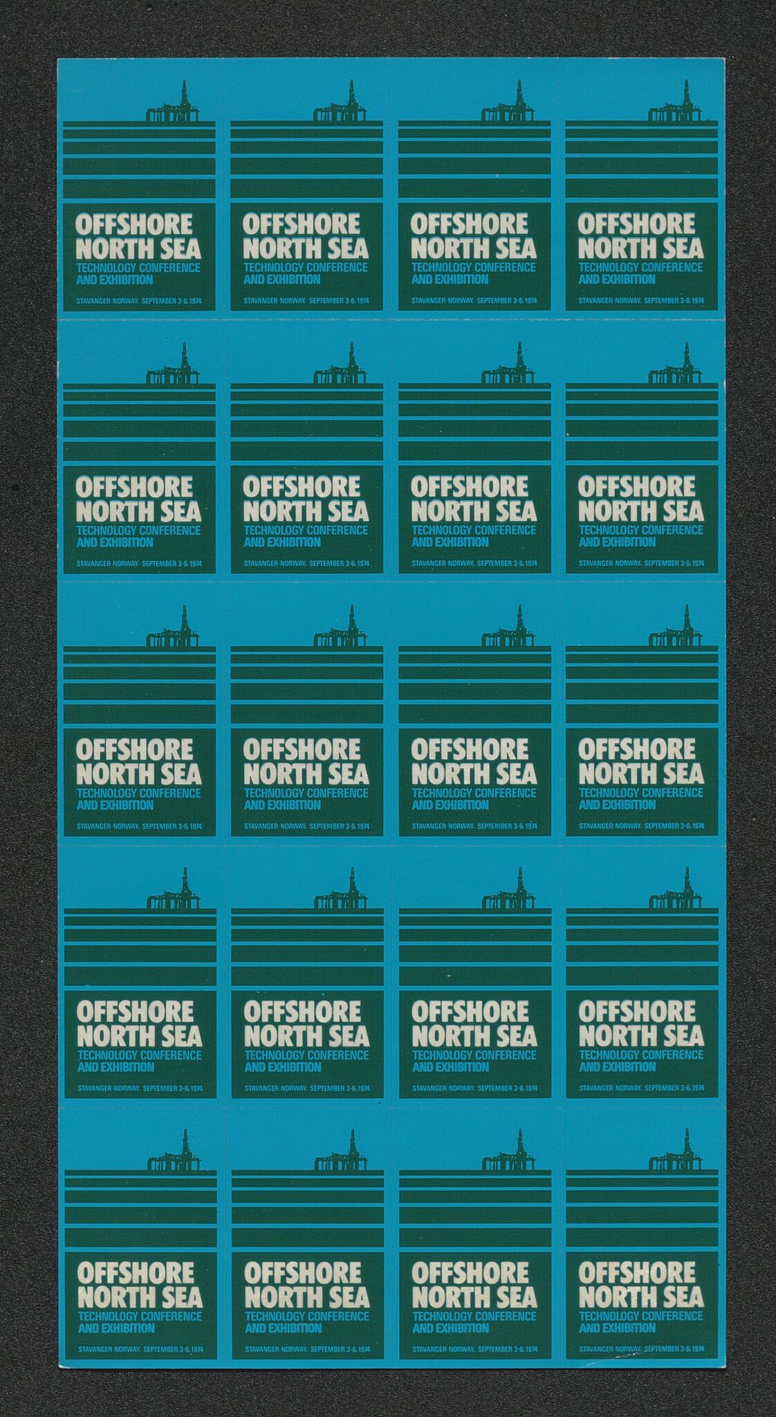 Pa 1716 - Stiftelsen Offshore Northern Seas, AV/SAST-A-102319/X/Xc/L0001: Invitasjonspakker ONS 74 og ONS 76, 1974-1976, p. 2