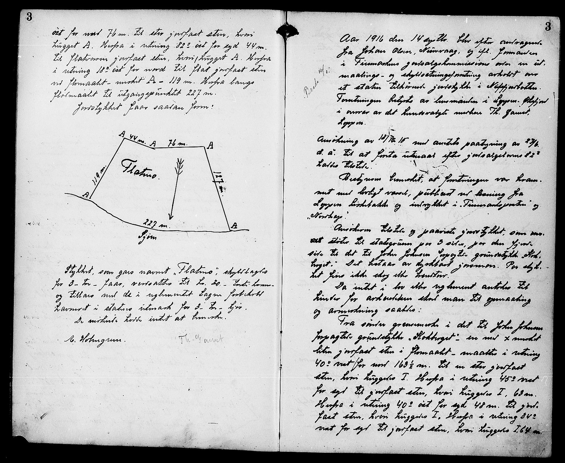 Lensmannen i Loppa (hos Finnmarkseiendommen)*, FIEI/-, 1916-1942, p. 3