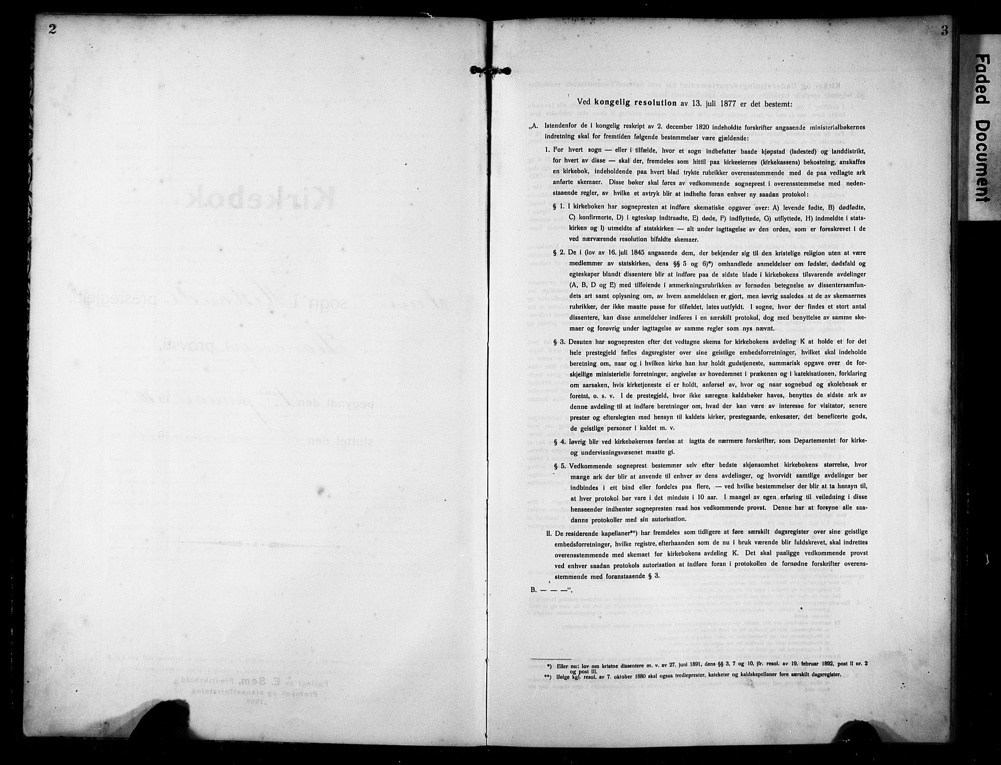 Hetland sokneprestkontor, AV/SAST-A-101826/30/30BB/L0008: Parish register (copy) no. B 8, 1910-1921, p. 2-3